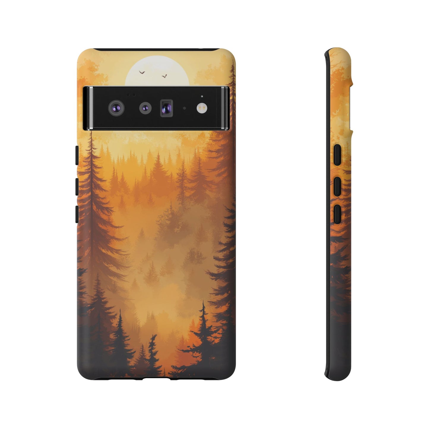 Golden Sunset Forest Phone Case - iPhone, Google Pixel, Samsung Galaxy