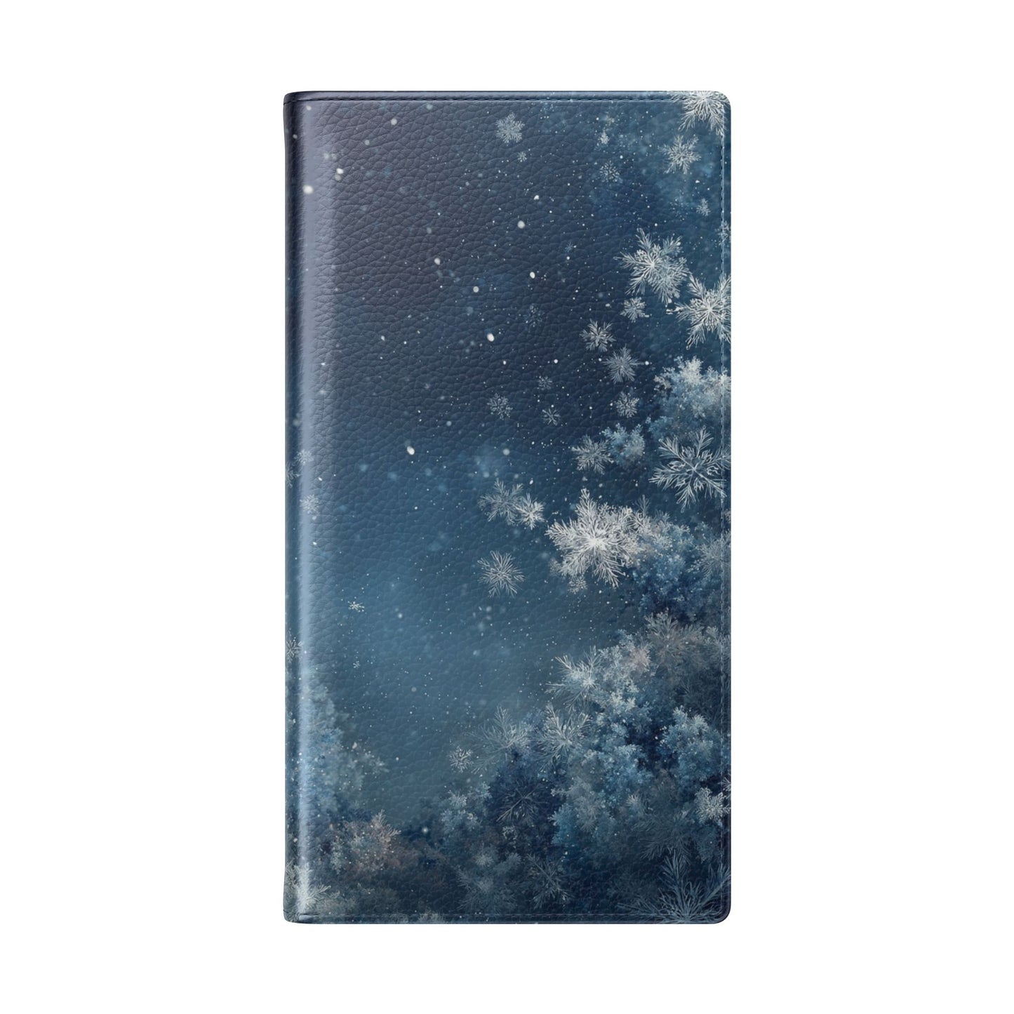 Winter Snowflakes - Wallet Flip Case