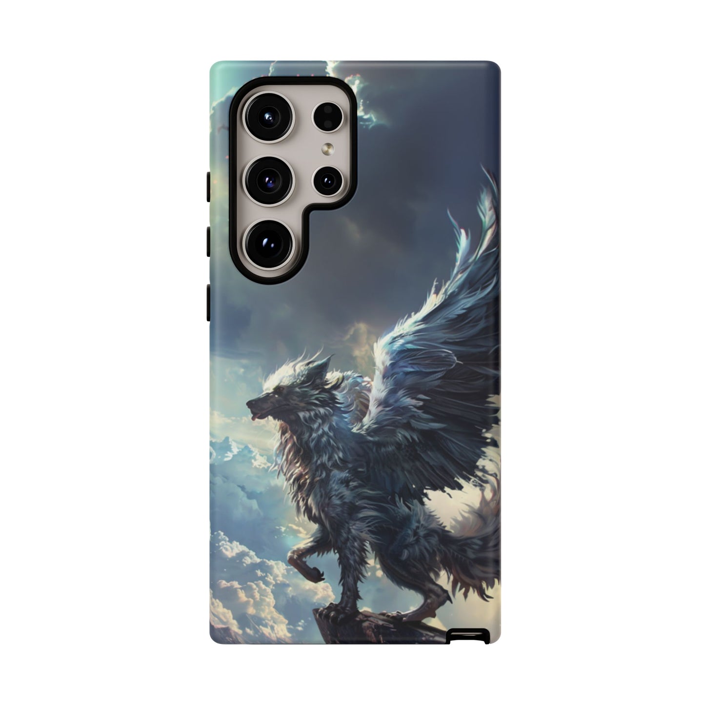 Winged Wolf Protector - iPhone, Google Pixel, Samsung Galaxy