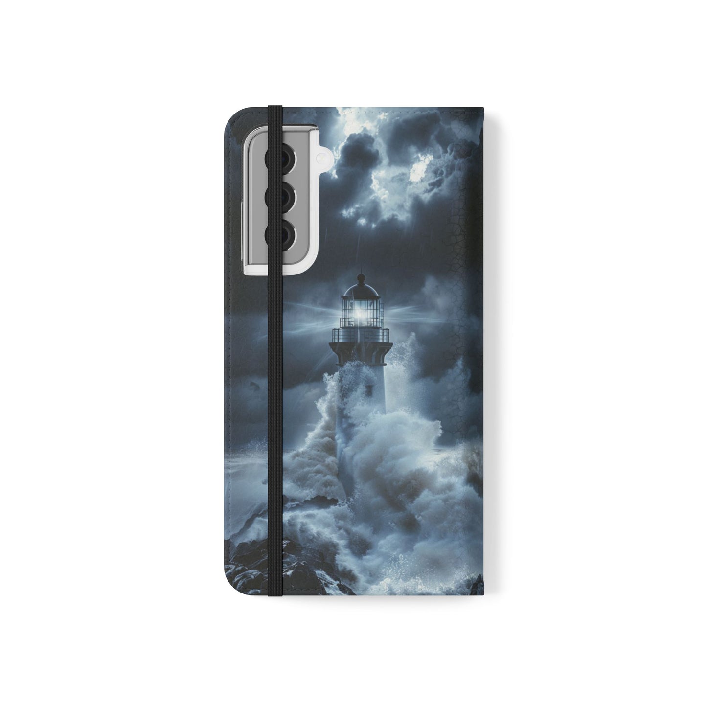 Stormbound Lighthouse - Wallet Flip Case