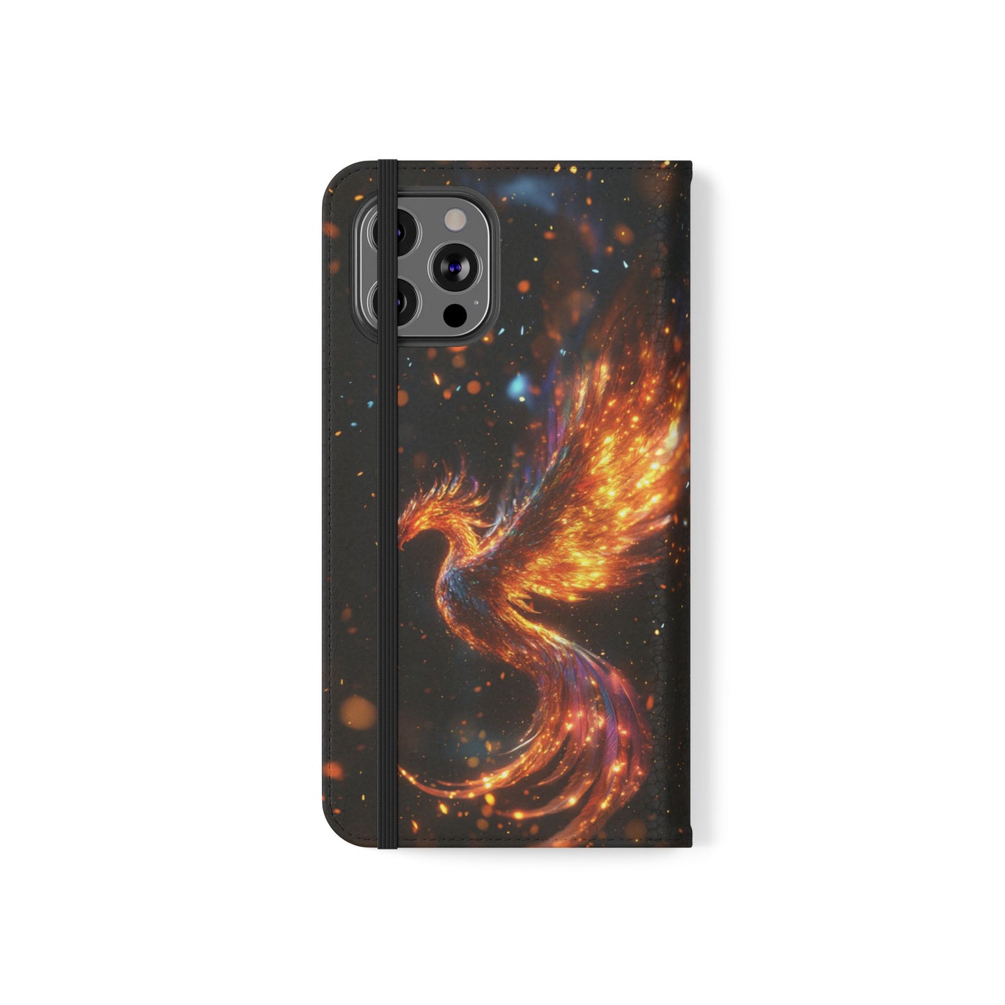 Cosmic Phoenix - Wallet Flip Case