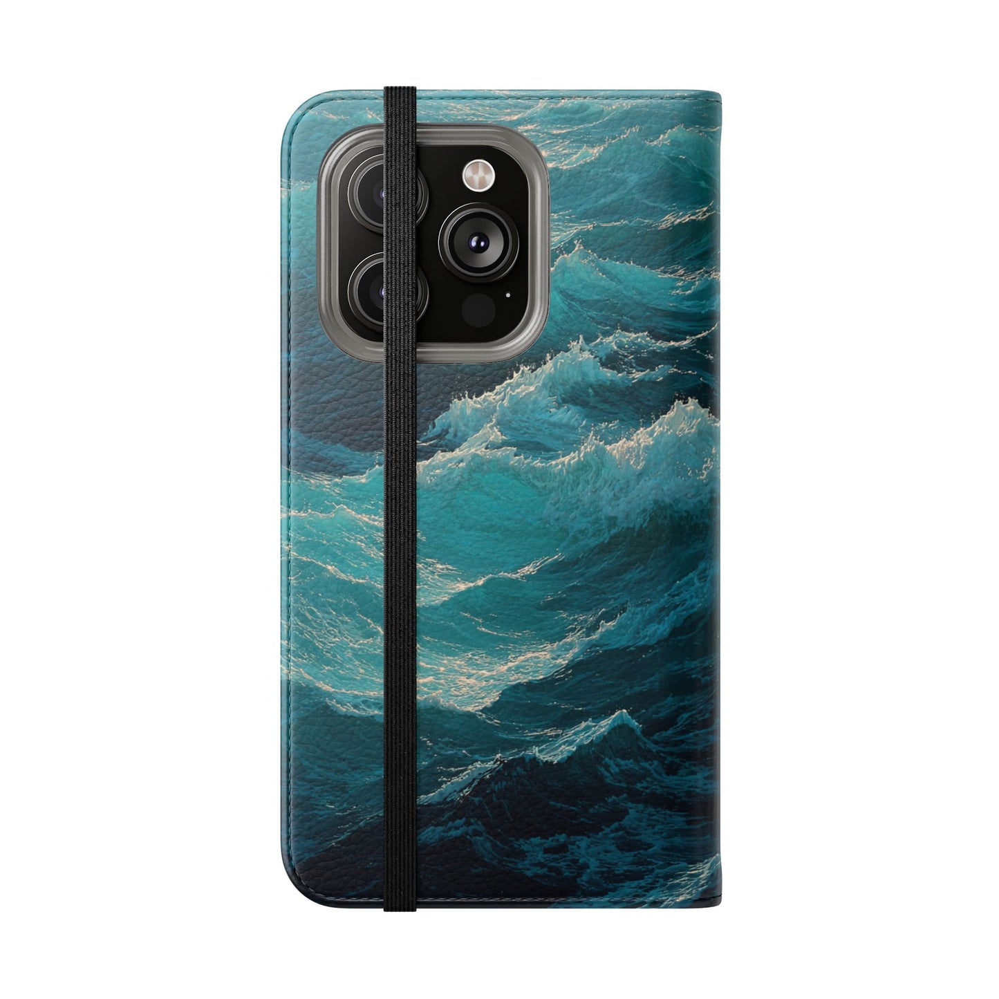 Ocean Waves - Wallet Flip Case