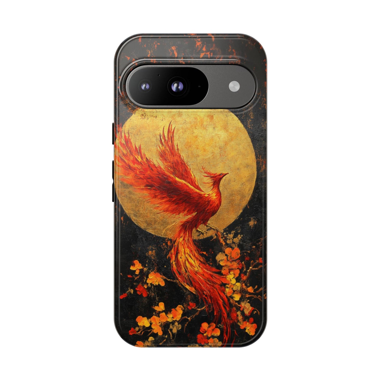 Golden Phoenix Rise – Tough Google Pixel Case