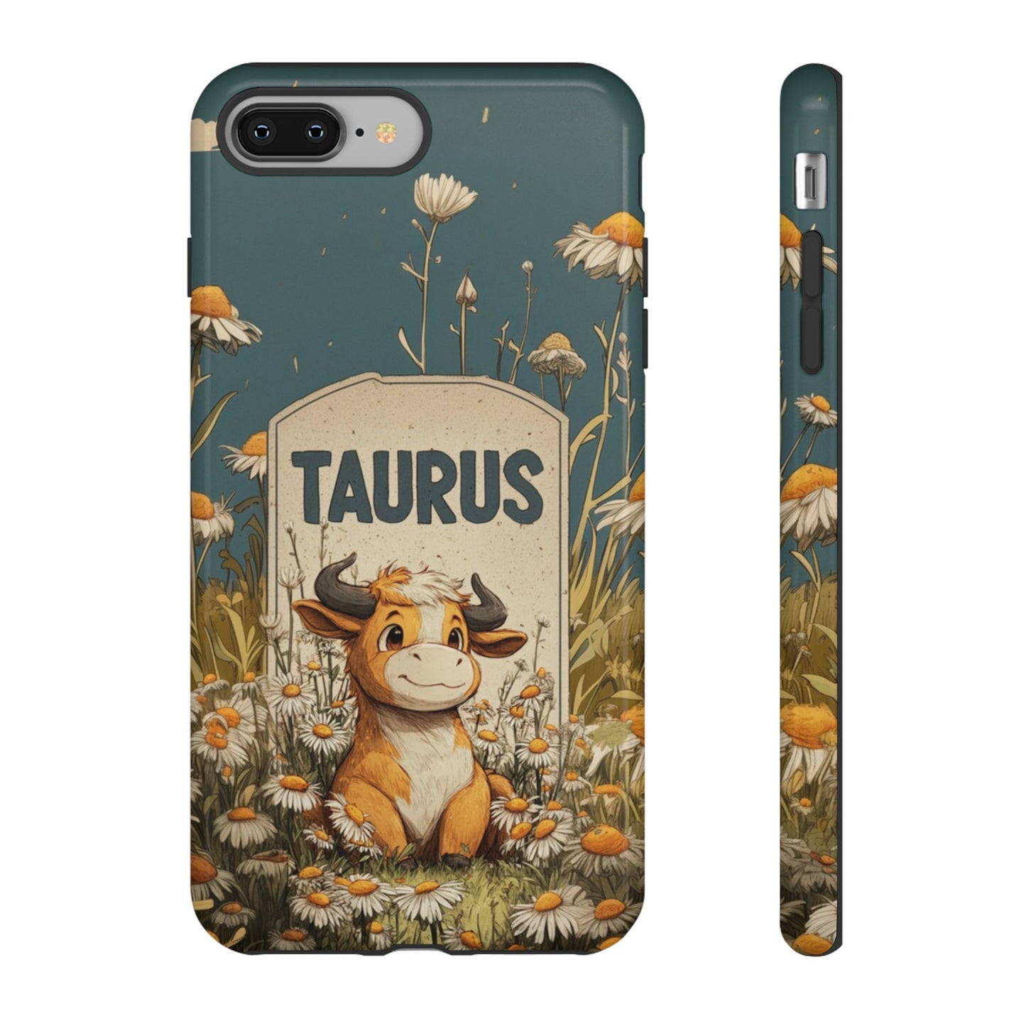 Taurus Cute Calf - Tough iPhone Case