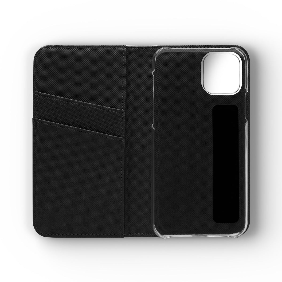 Blue Tech Matrix - Wallet Flip Case