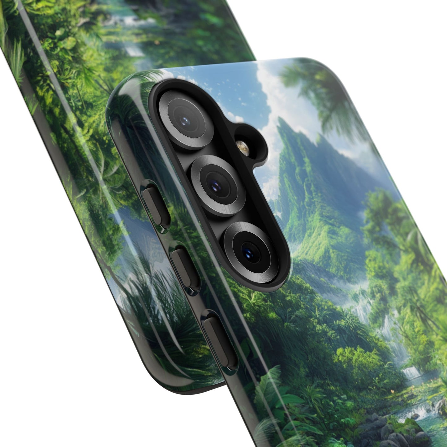 Verdant Jungle Cascade – Tough Samsung Galaxy Case