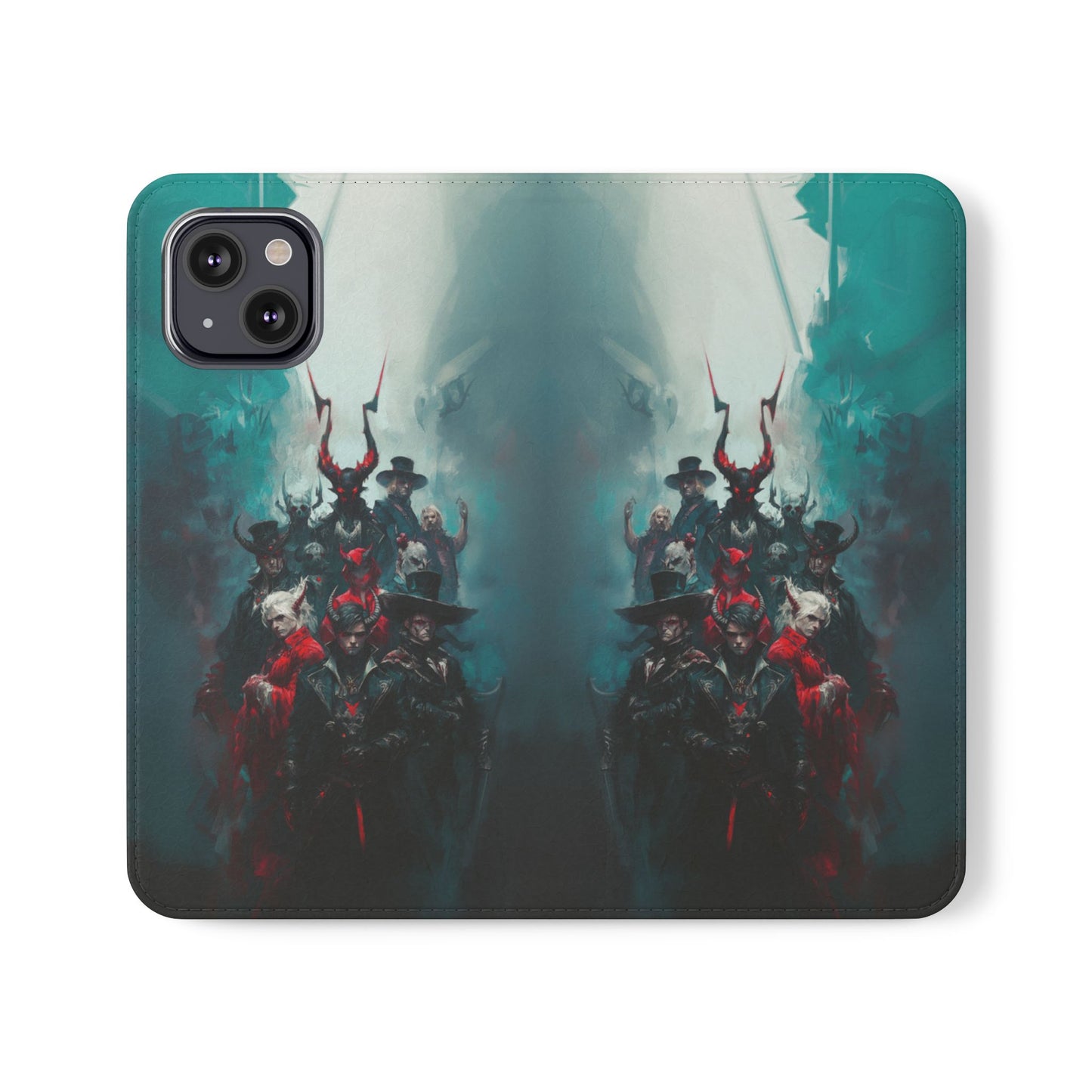 Dark Fantasy Demon Hunters - Wallet Flip Case