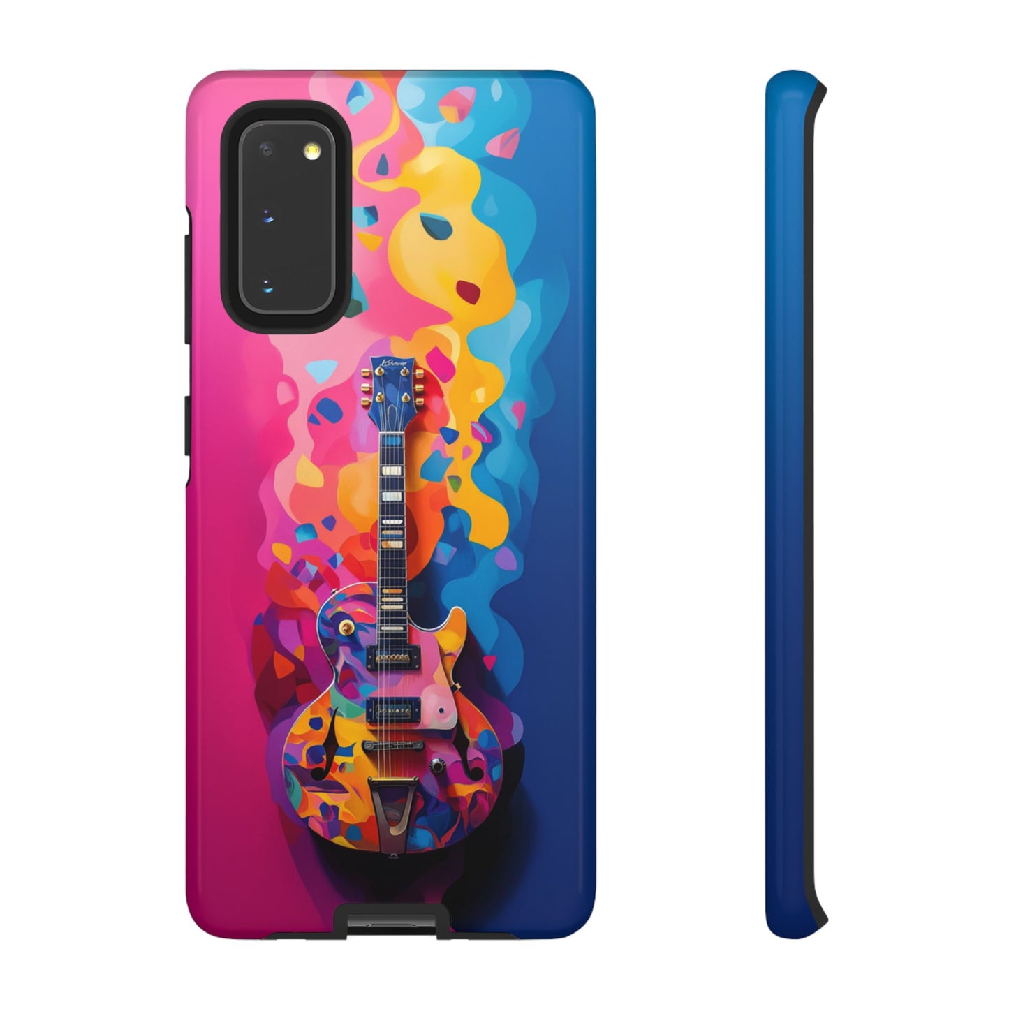 Vibrant Abstract Guitar Phone Case - iPhone, Google Pixel, Samsung Galaxy