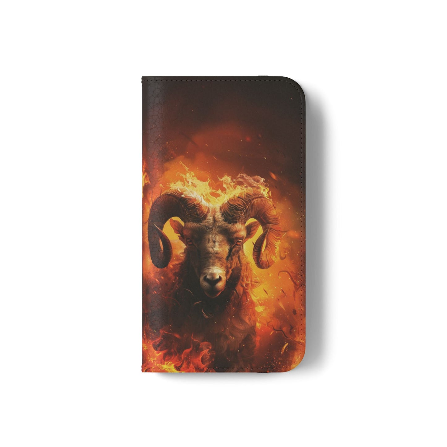 Aries Fire Ram - Wallet Flip Case