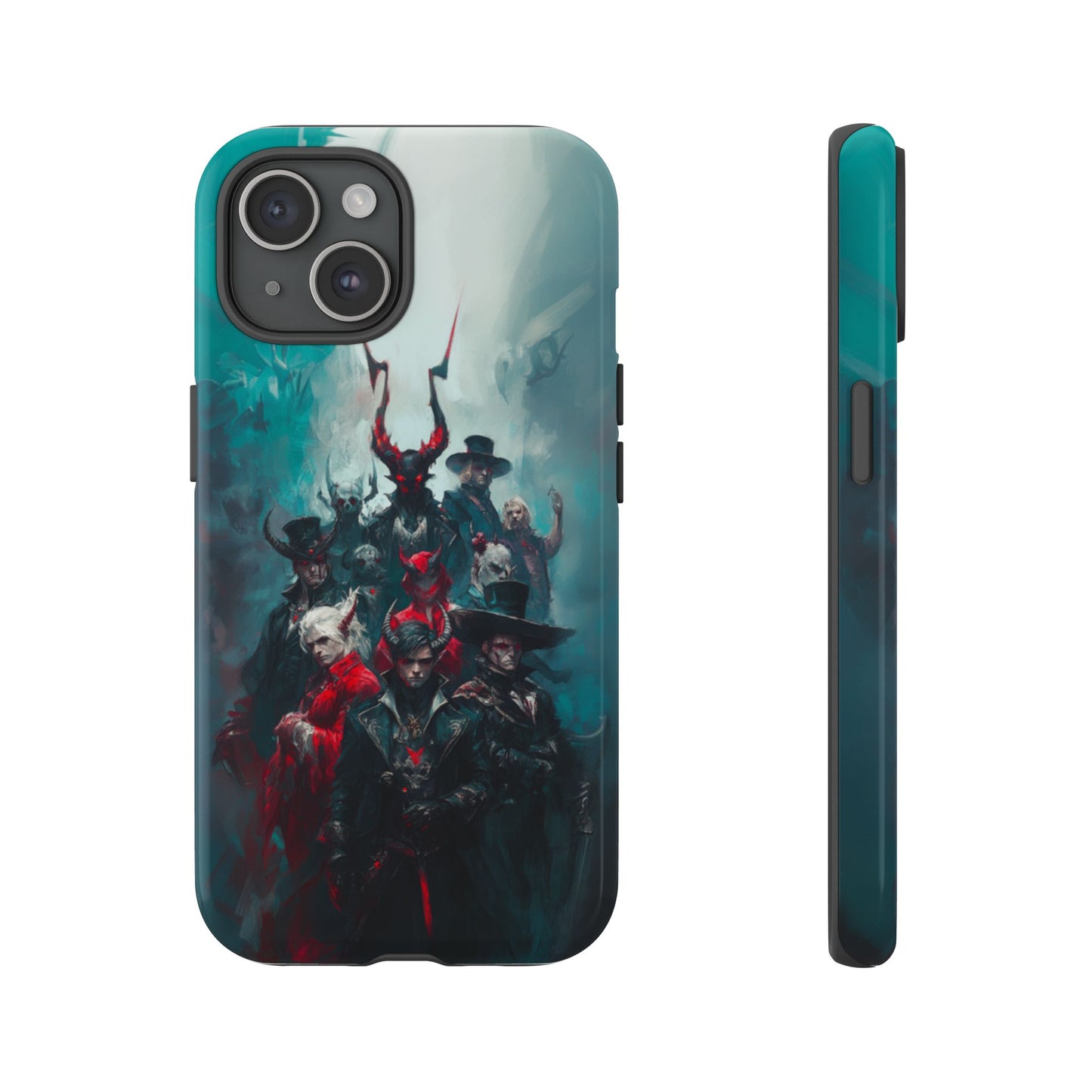 Dark Fantasy Demon Hunters - Tough iPhone Case