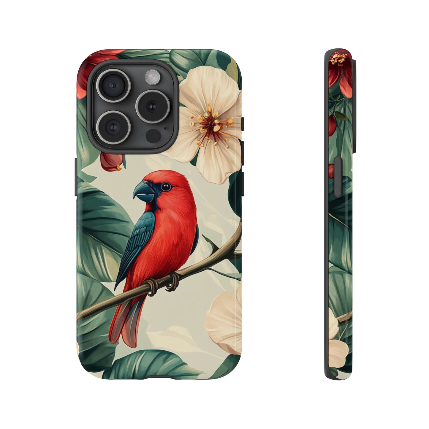 Scarlet Songbird - Tough iPhone Case