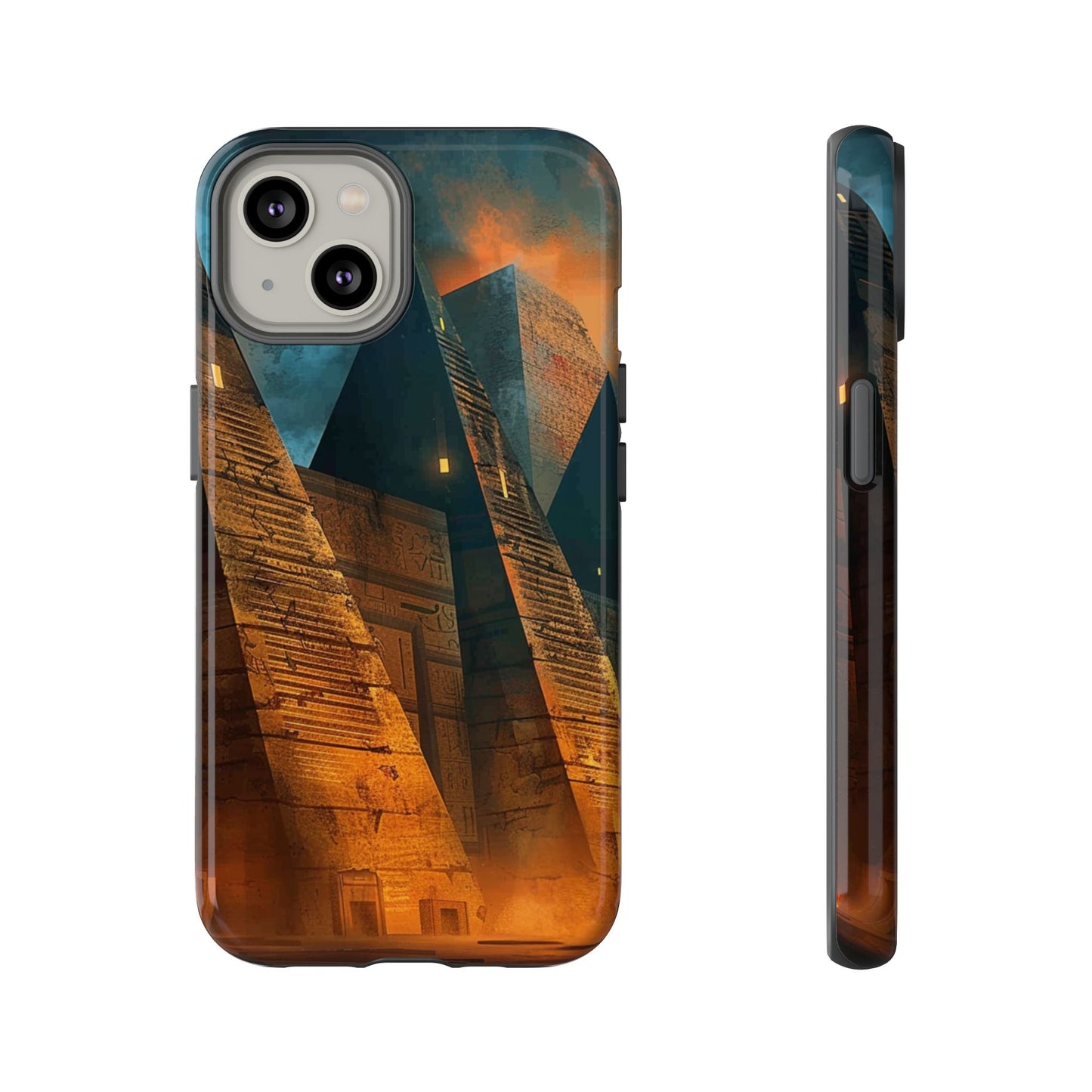 Ancient Egyptian Pyramids Sunset - Tough iPhone Case