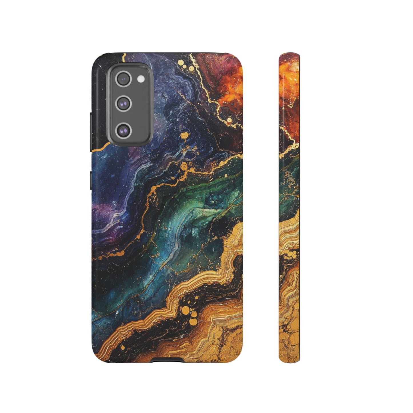 Cosmic Agate Veins – Tough Samsung Galaxy Case
