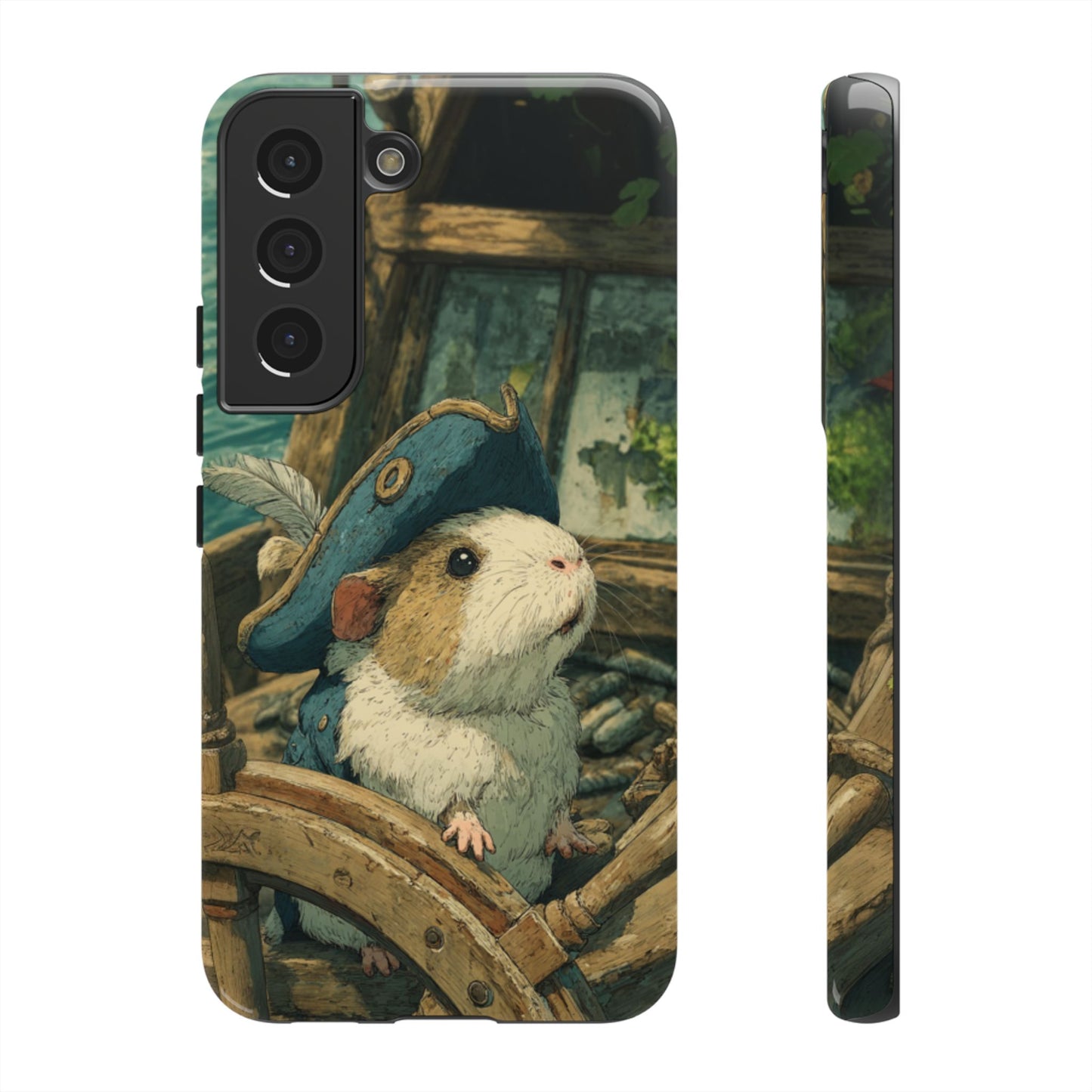 Pirate Captain Guinea Pig - Tough Samsung Galaxy Case
