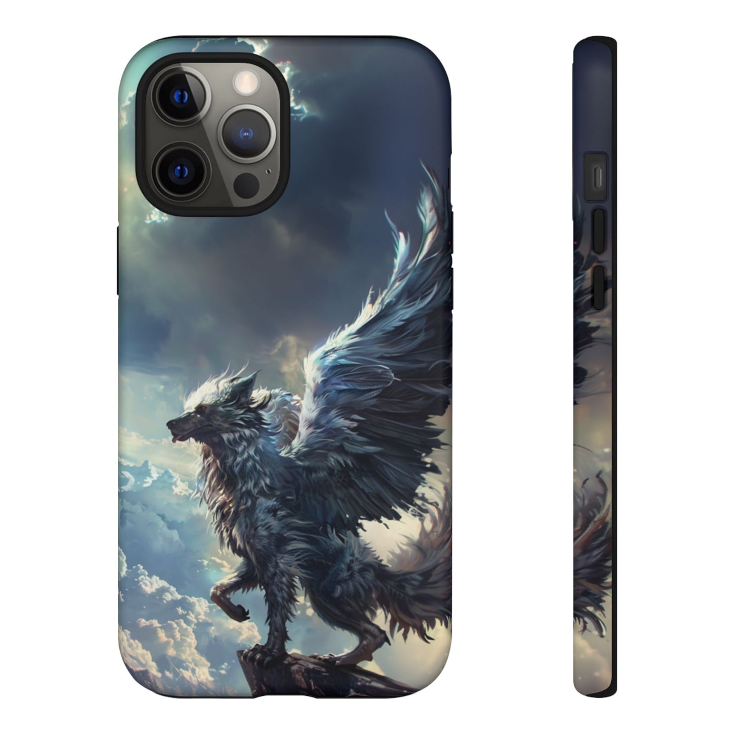 Winged Wolf Protector - iPhone, Google Pixel, Samsung Galaxy