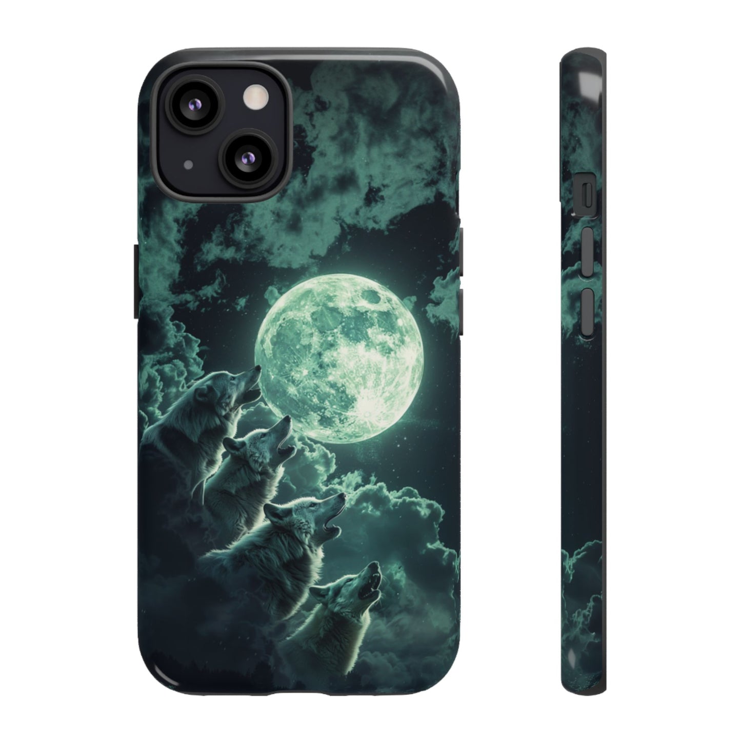 Lunar Pack: Wolves in Harmony - iPhone, Google Pixel, Samsung Galaxy