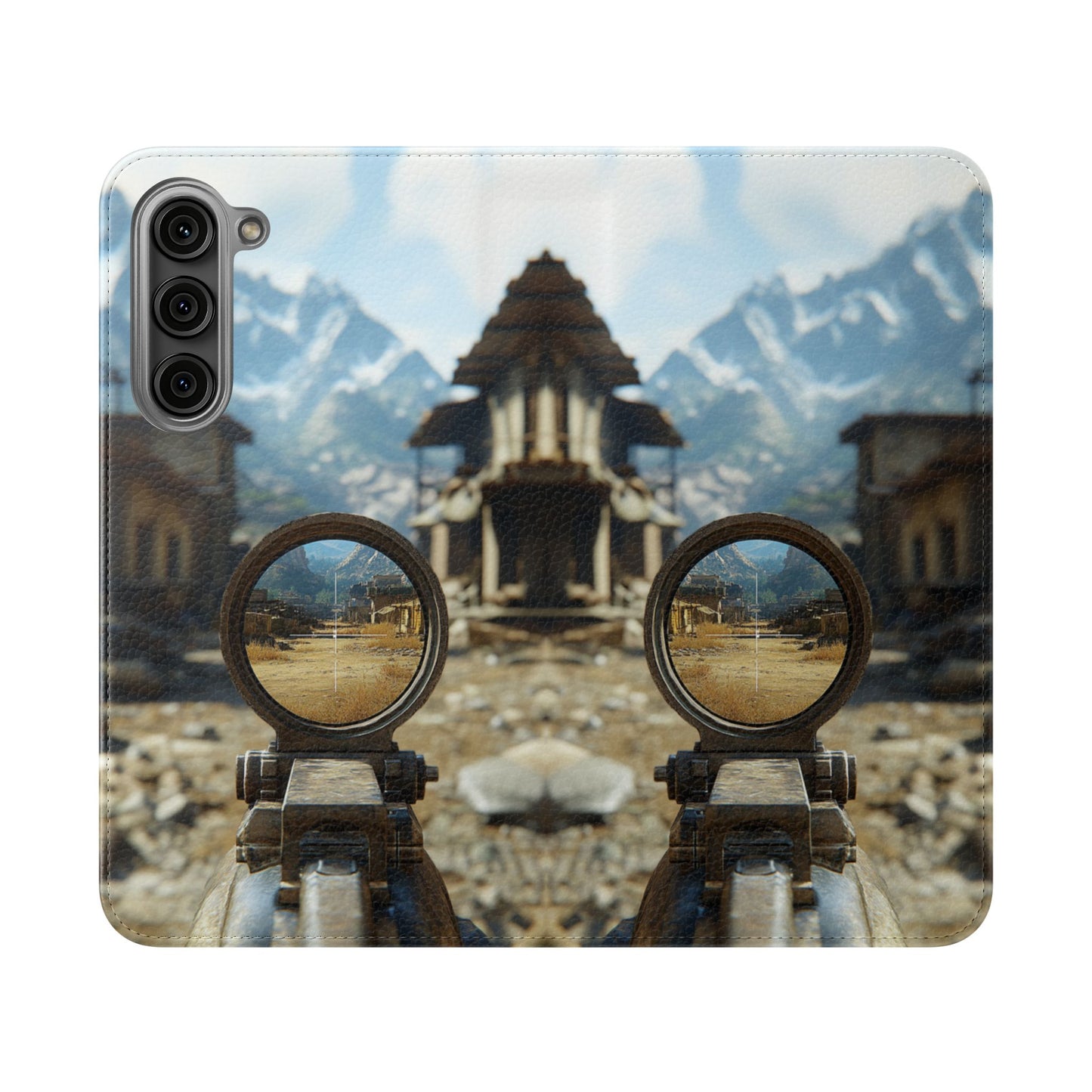 Desert Sniper Focus - Wallet Flip Case