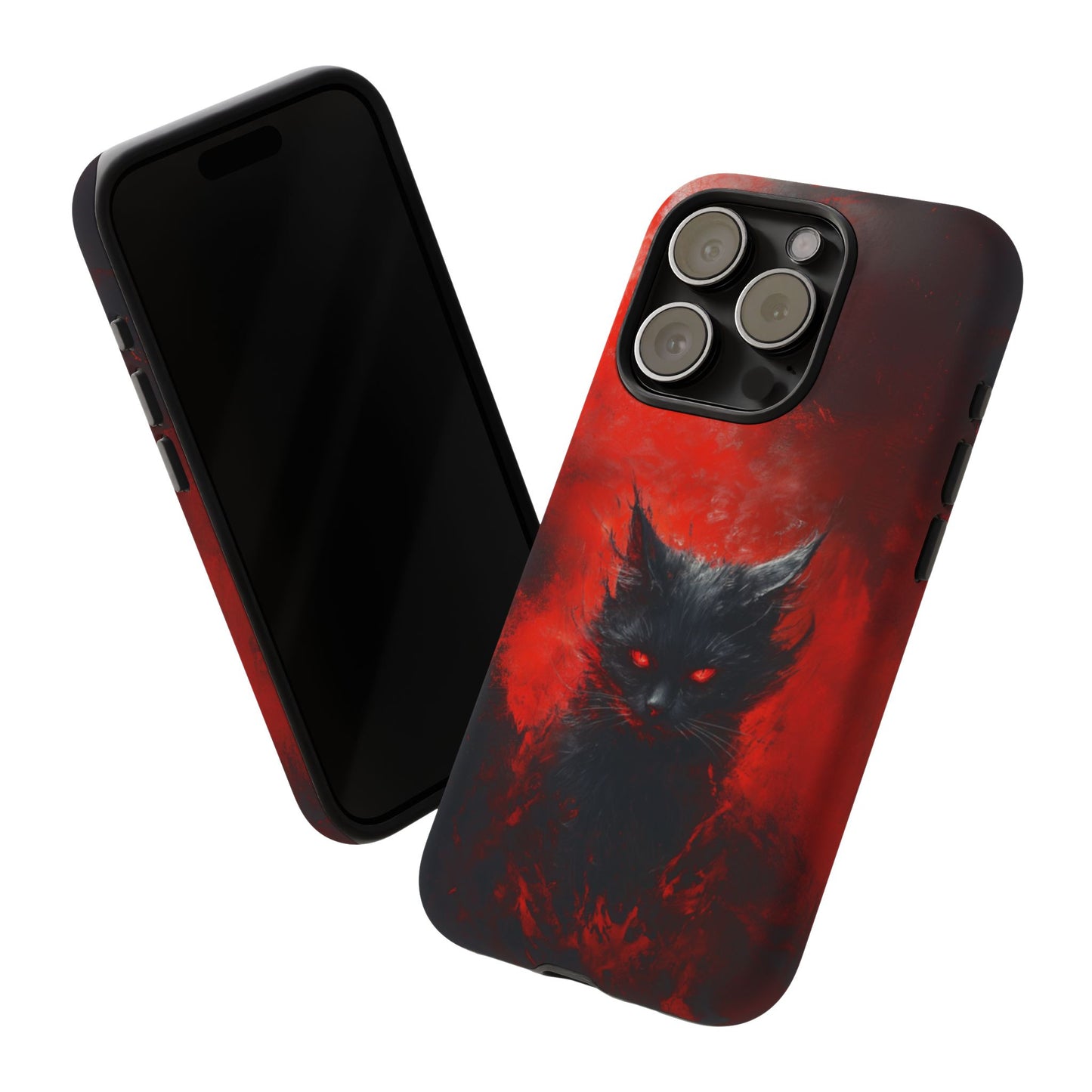 Infernal Cat Phone Case - iPhone, Google Pixel, Samsung Galaxy