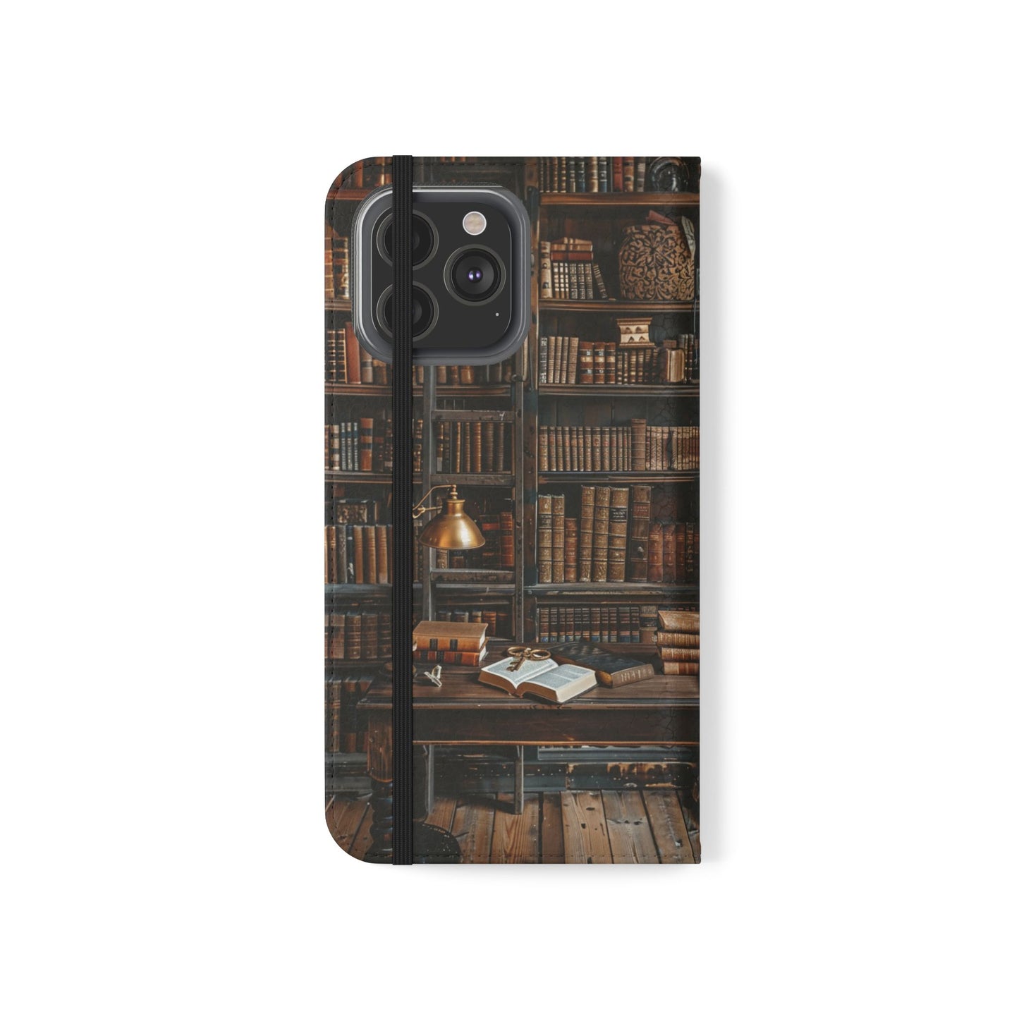 Old World Study - Wallet Flip Case