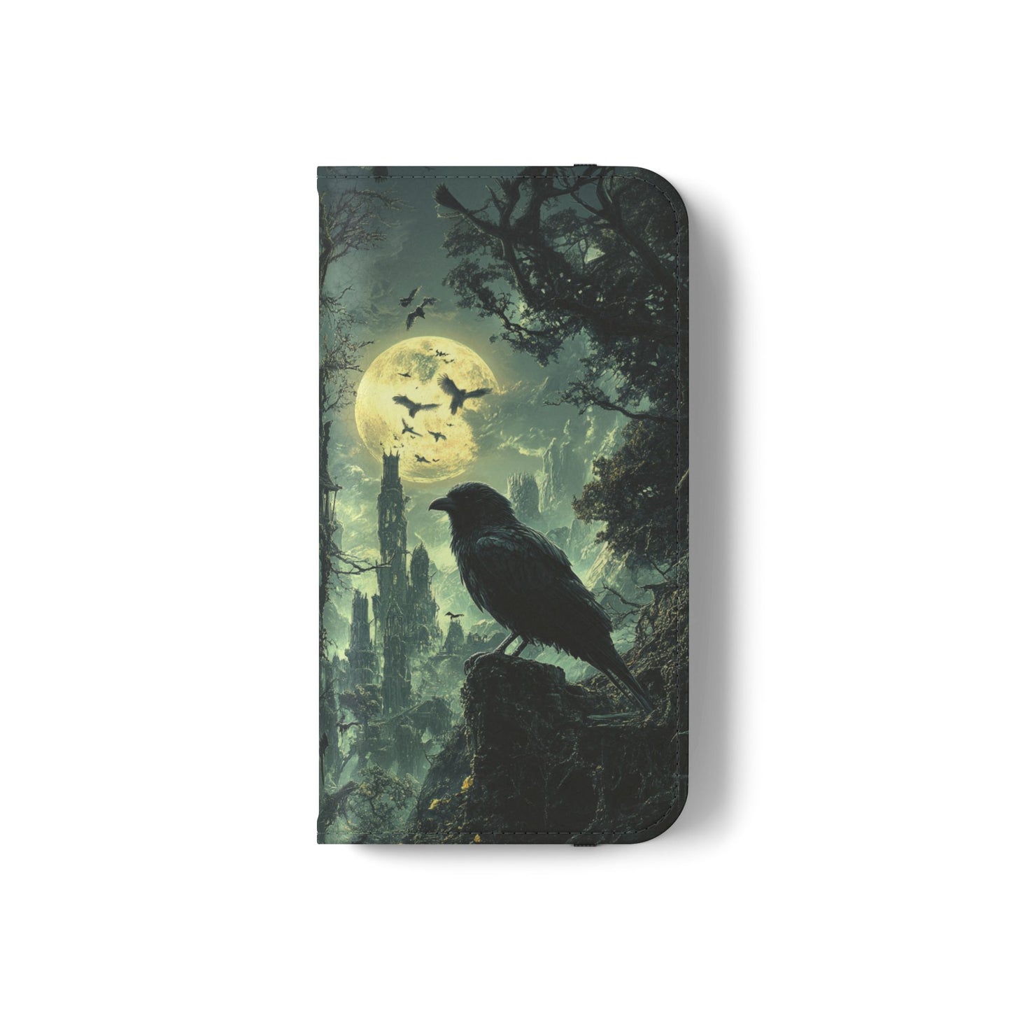 Raven Moon - Wallet Flip Case
