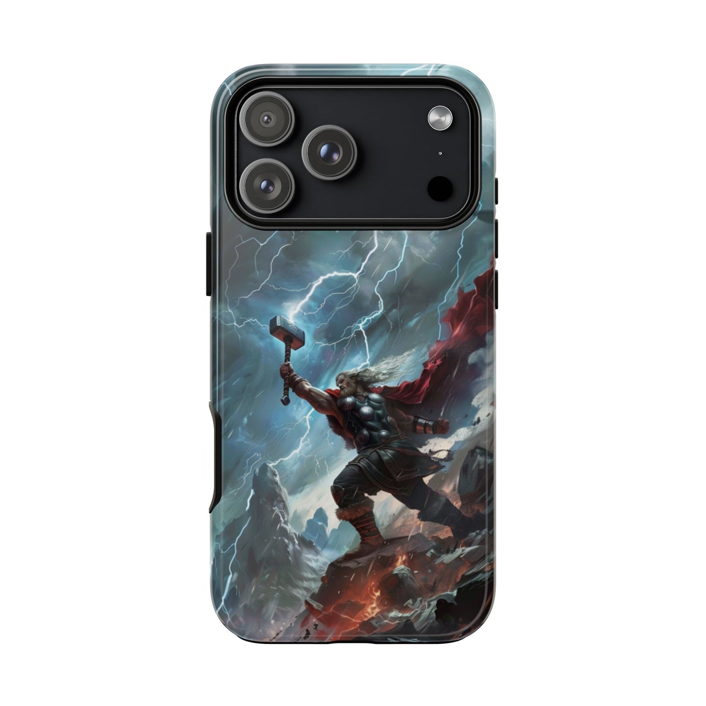 Thor Lightning Storm - Tough iPhone Case