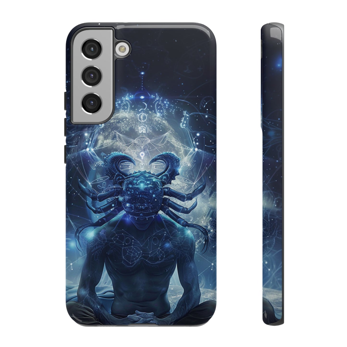 Celestial Cancer Guardian Phone Case – iPhone, Google Pixel, Samsung Galaxy
