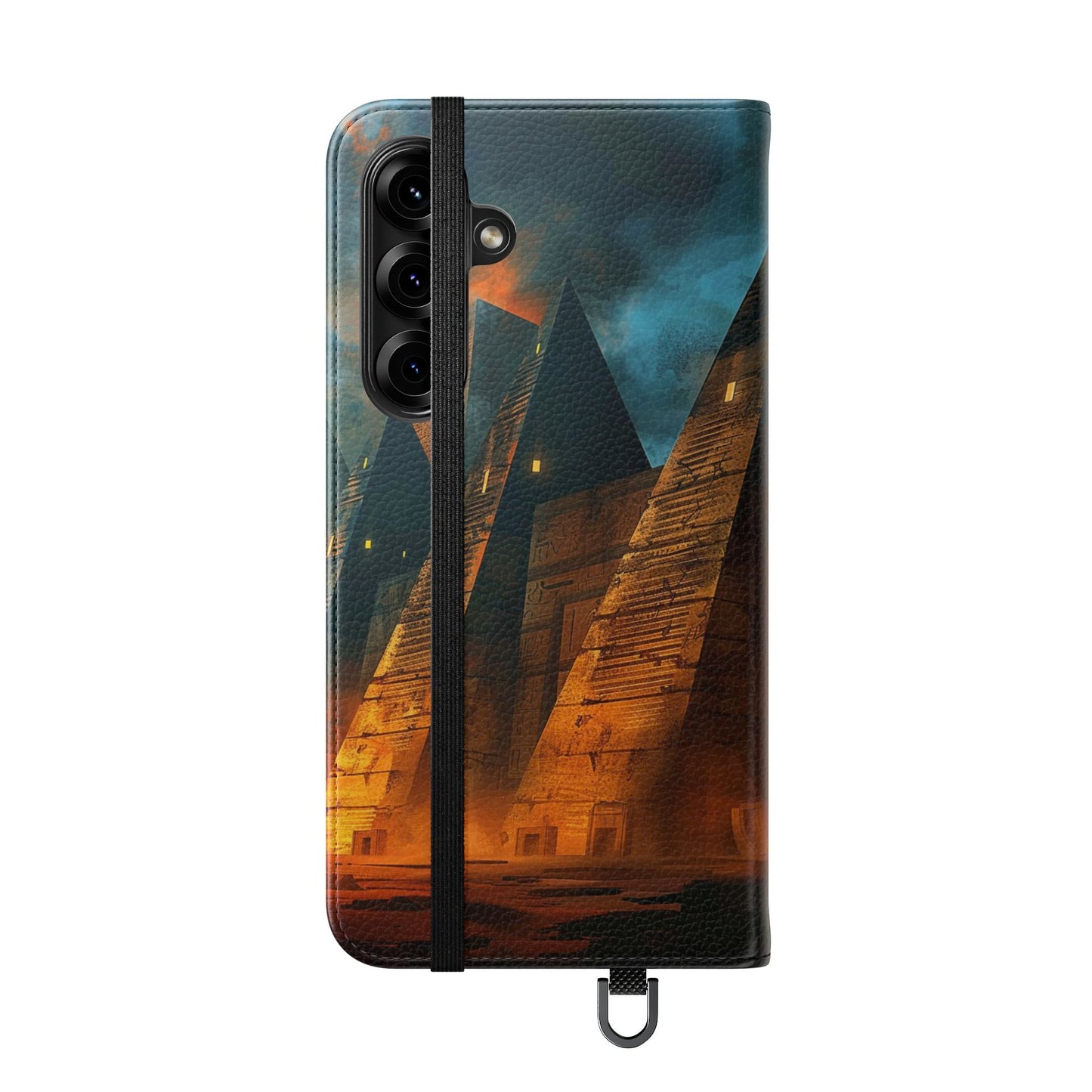 Ancient Egyptian Pyramids Sunset - Wallet Flip Case