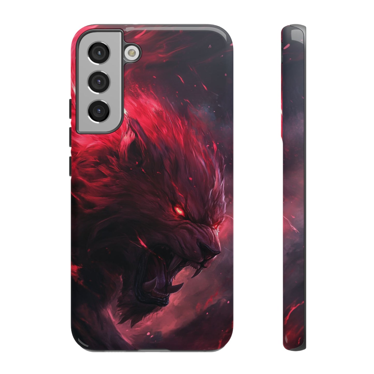 Fiery Wolf Spirit – Tough Samsung Galaxy Case
