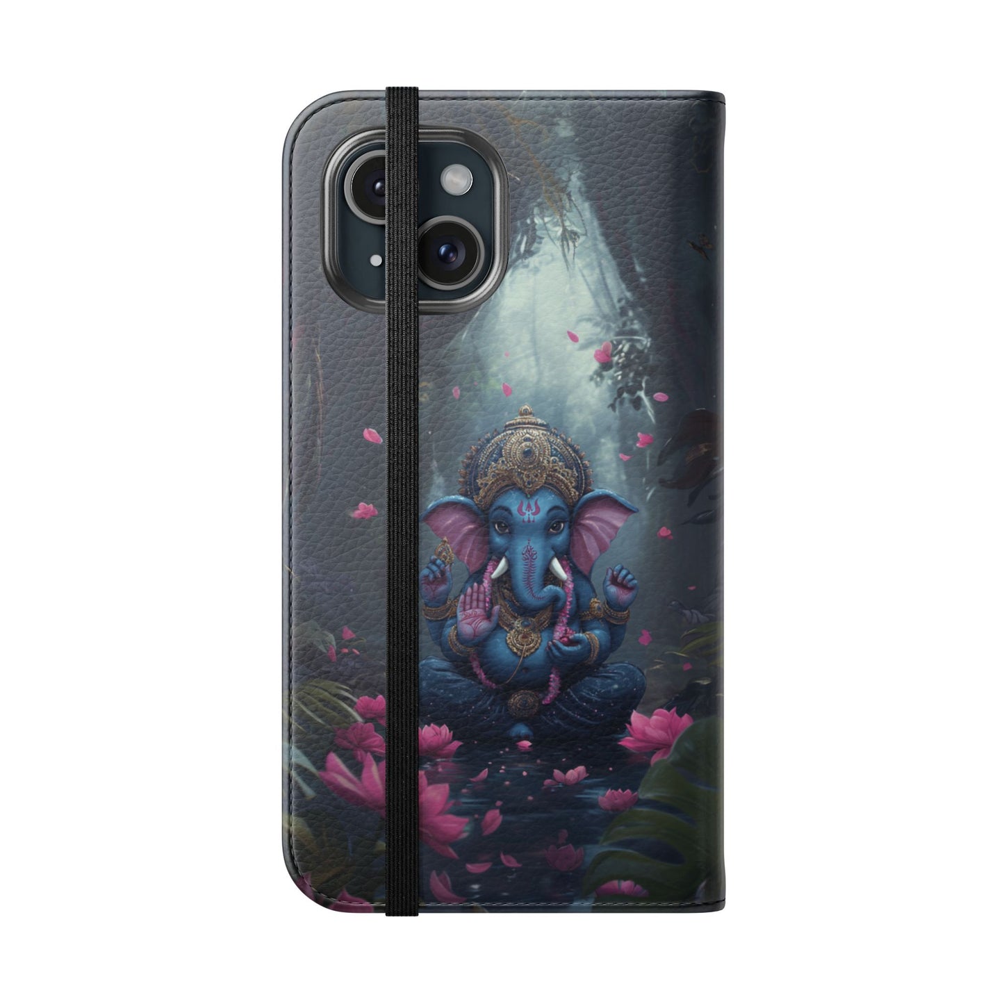 Ganesha Lotus - Wallet Flip Case