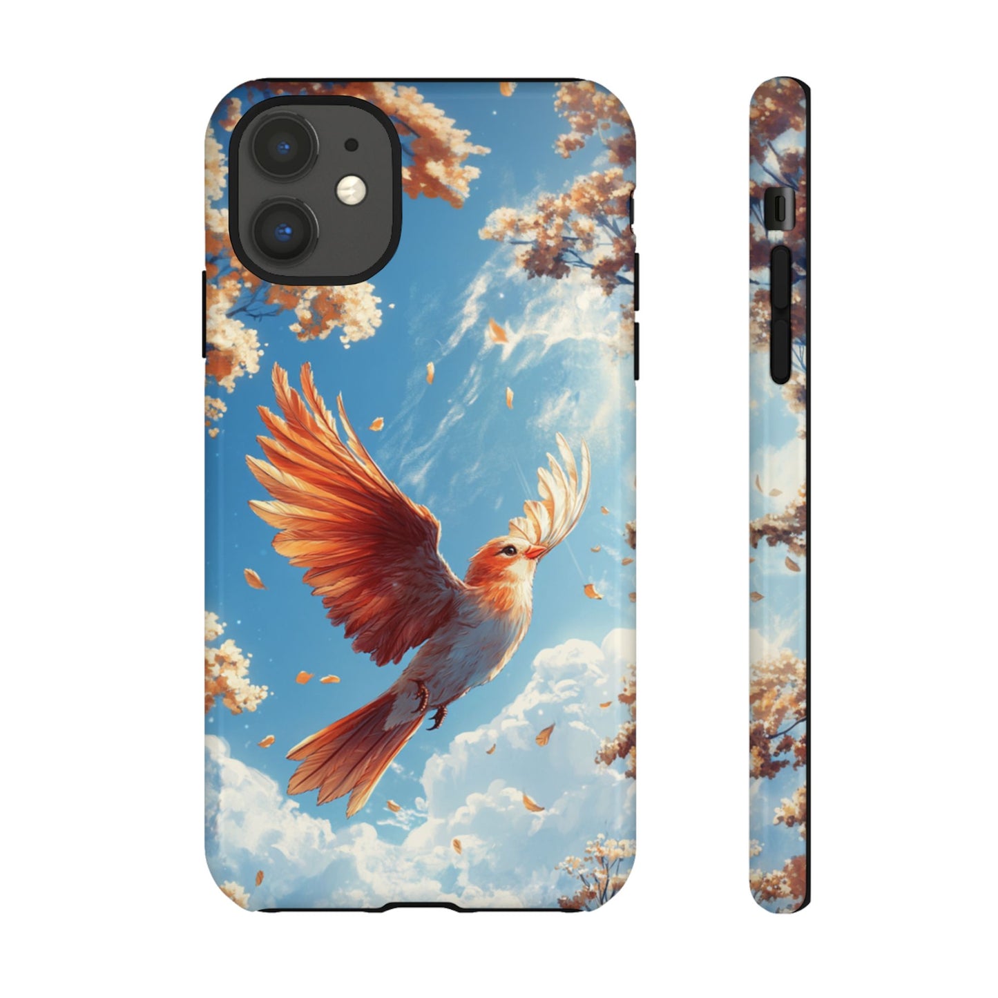 Autumn Skies Songbird – Tough iPhone Case