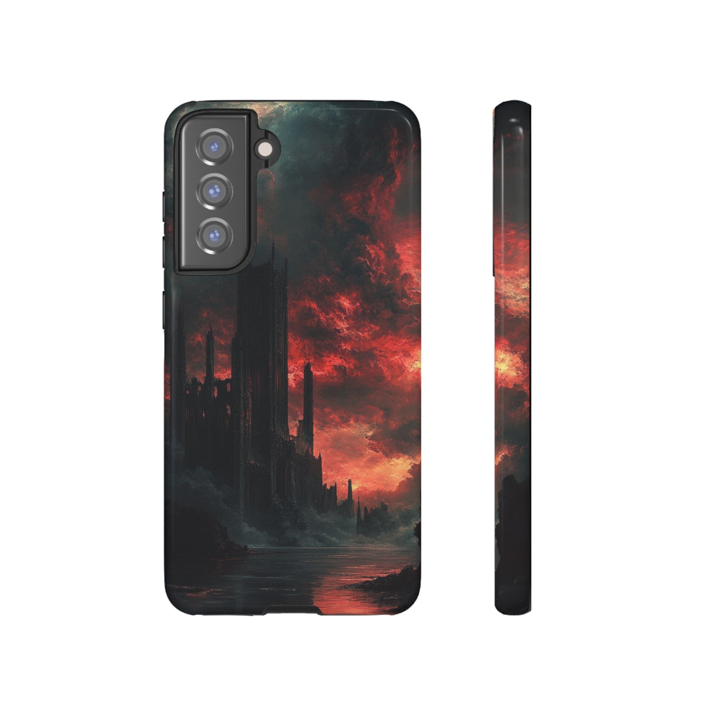 Crimson Dread Citadel – Tough Samsung Galaxy Case