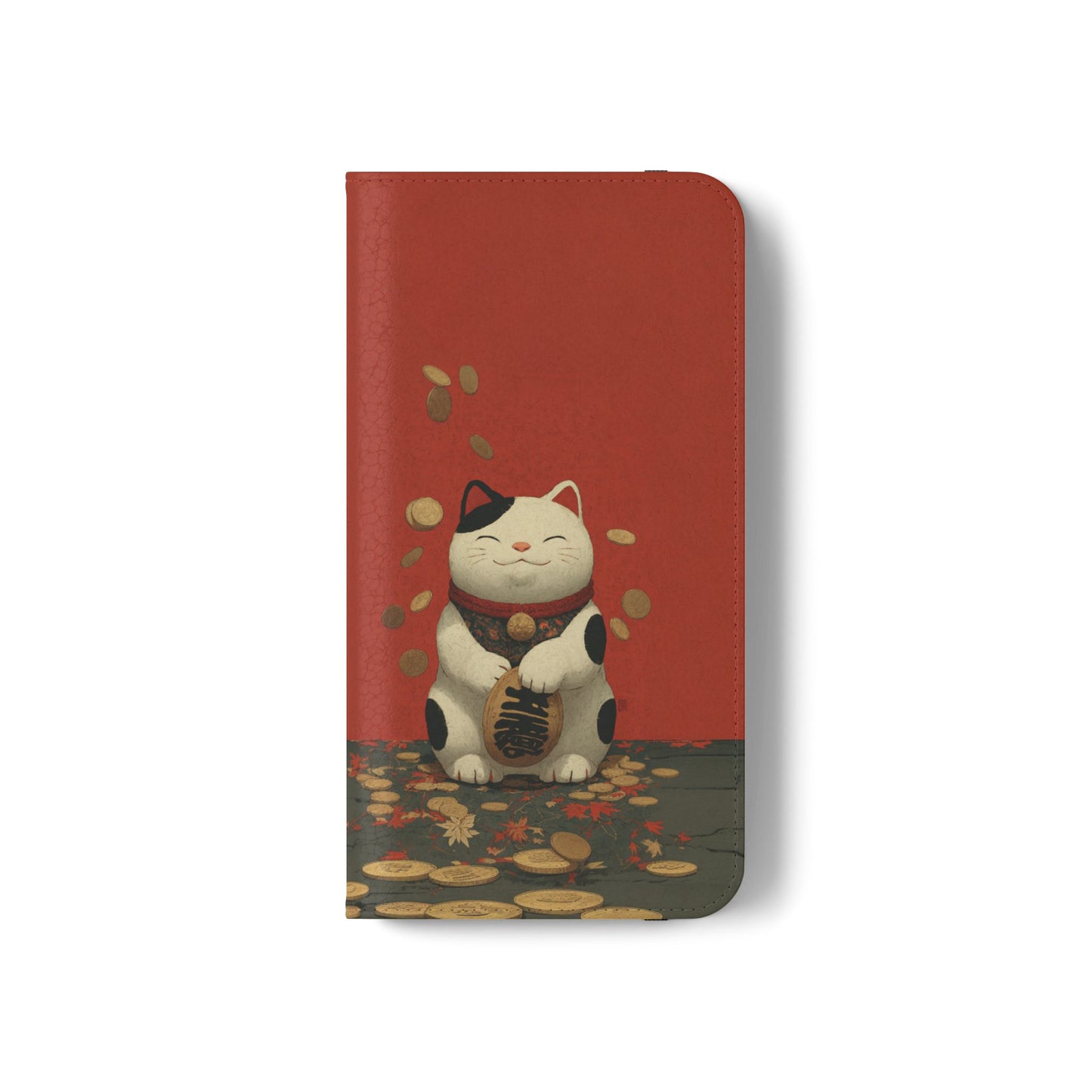 Lucky Cat - Wallet Flip Case