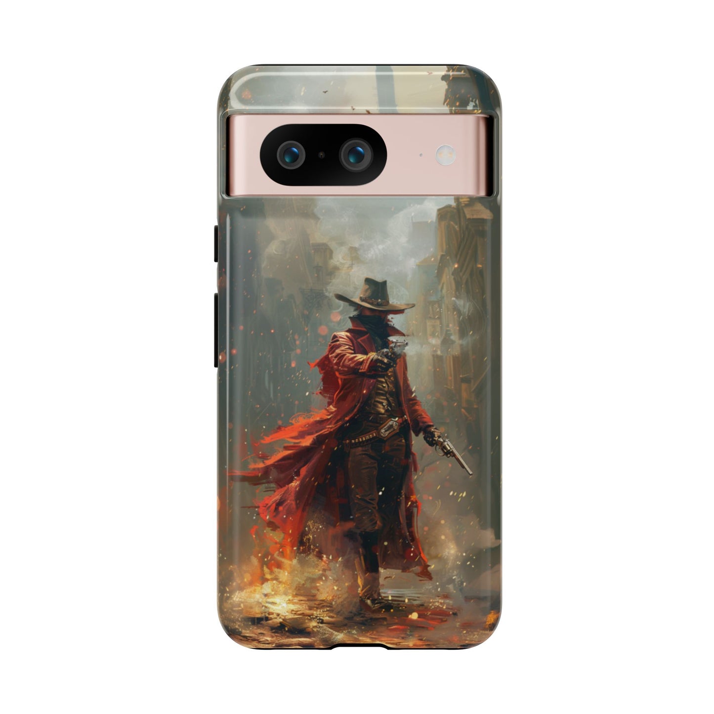 Crimson Gunslinger – Tough Google Pixel Case