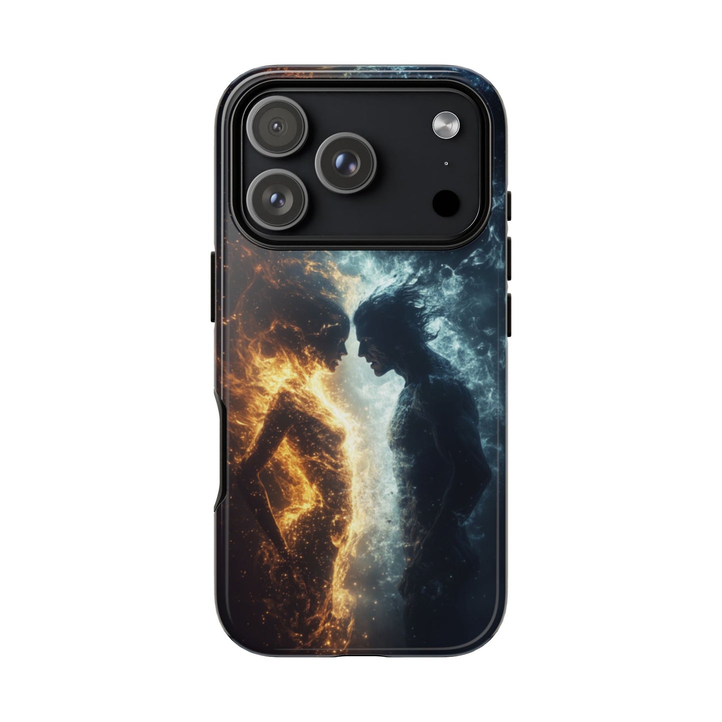 Fire & Frost Lovers - Tough iPhone Case