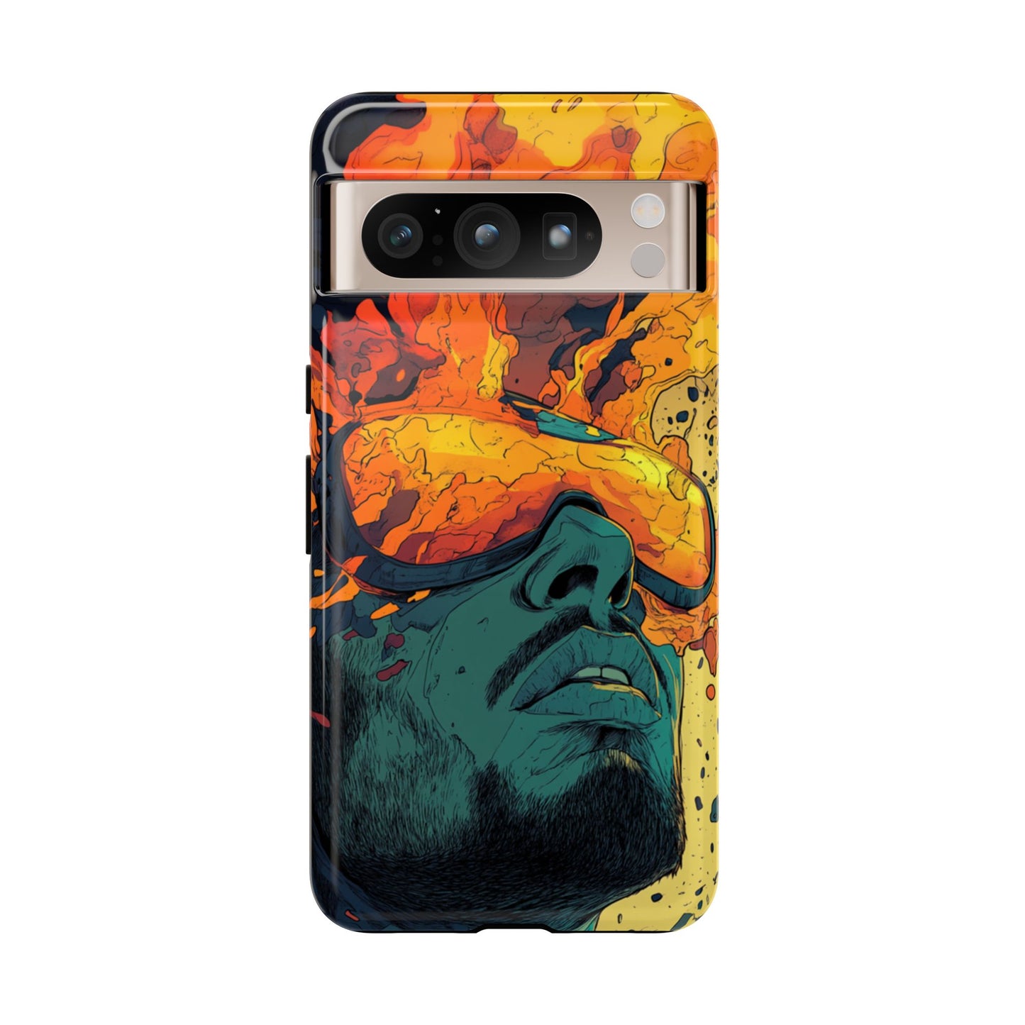 Flame Vision Phone Case - iPhone, Google Pixel, Samsung Galaxy