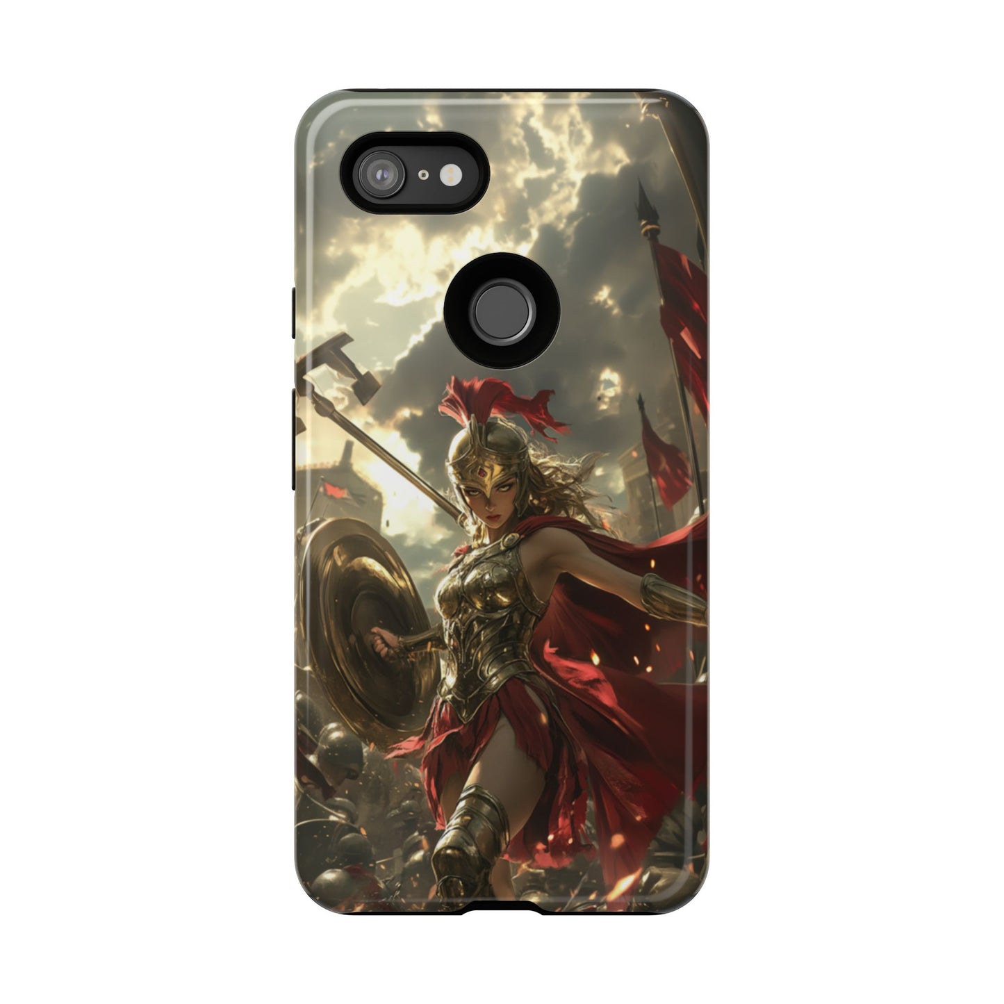 Athena Crimson Vanguard – Tough Google Pixel Case
