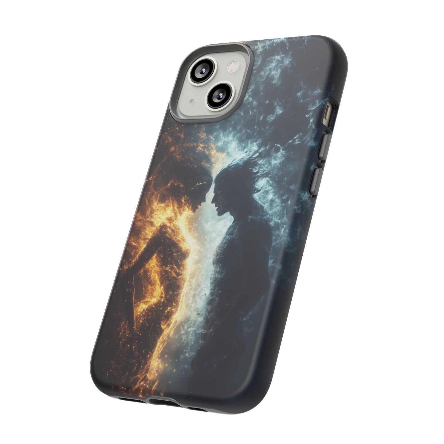 Fire & Frost Lovers - Tough iPhone Case