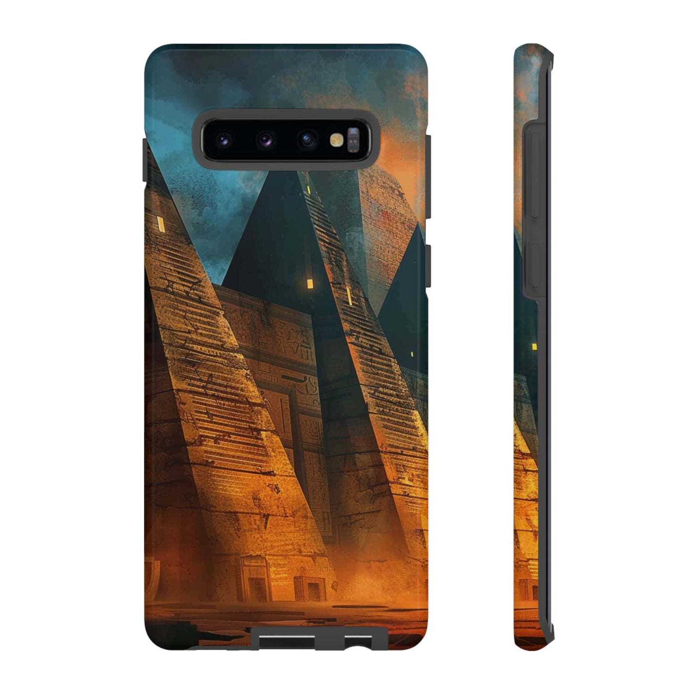 Ancient Egyptian Pyramids Sunset - Tough Samsung Galaxy Case