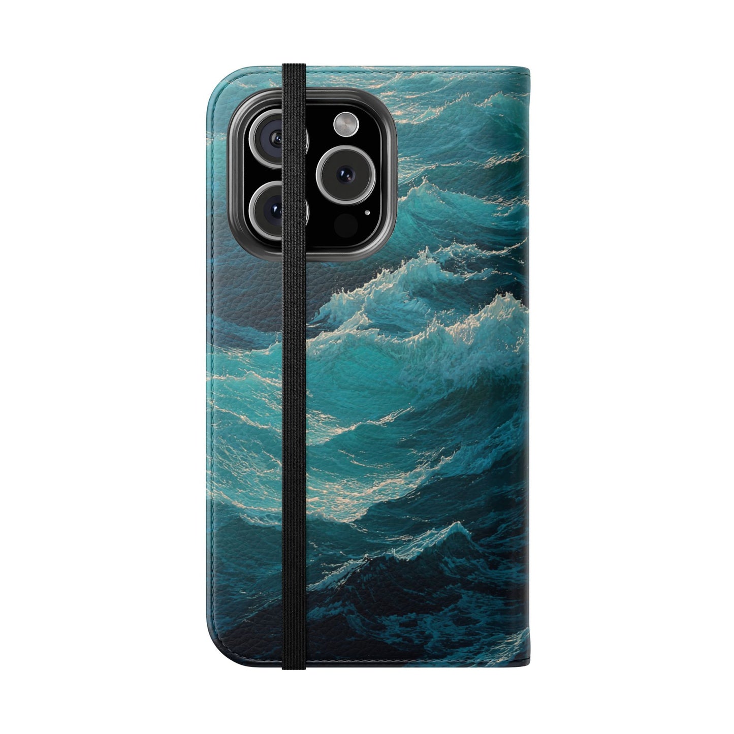Ocean Waves - Wallet Flip Case