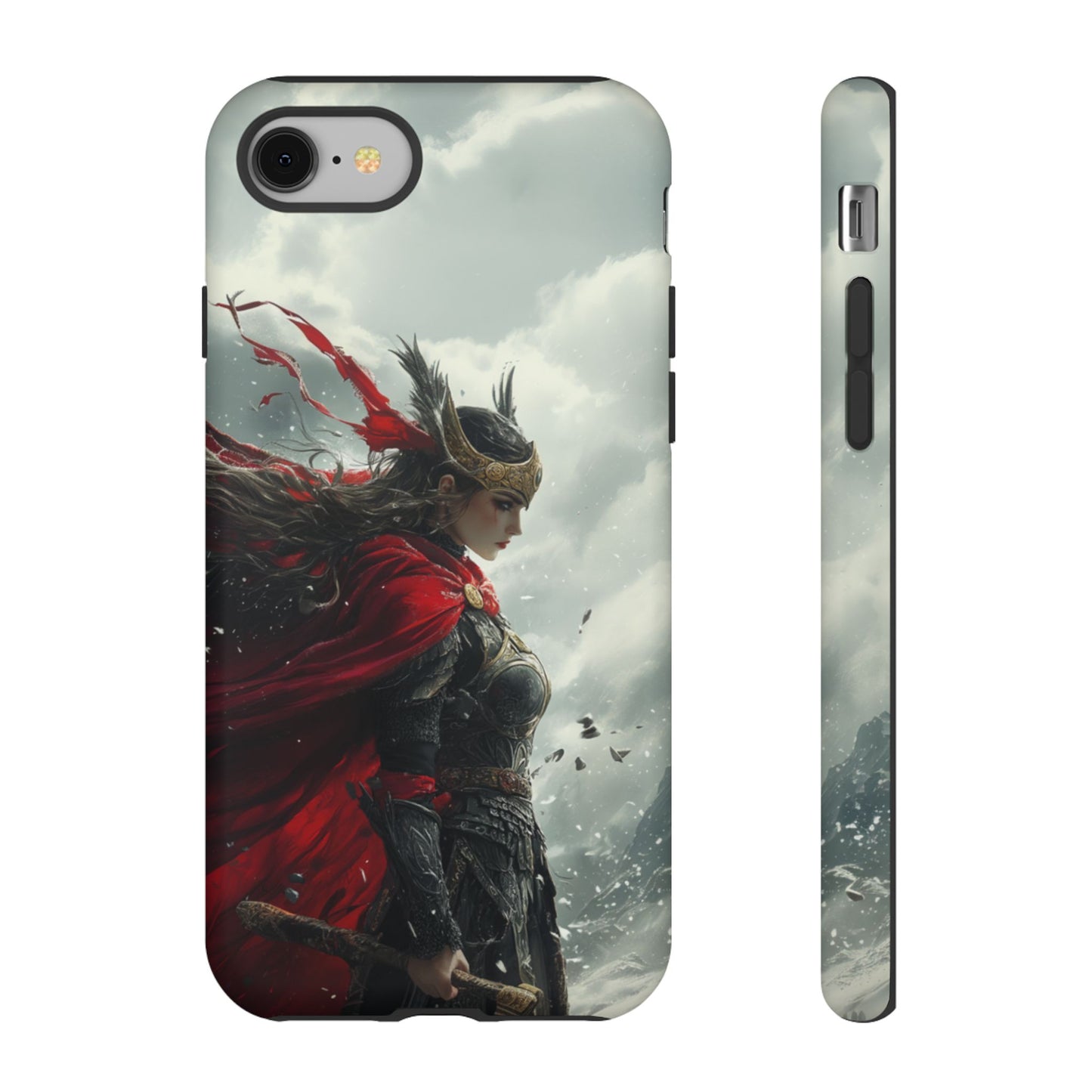 Freya Crimson Valkyrie - Tough iPhone Case