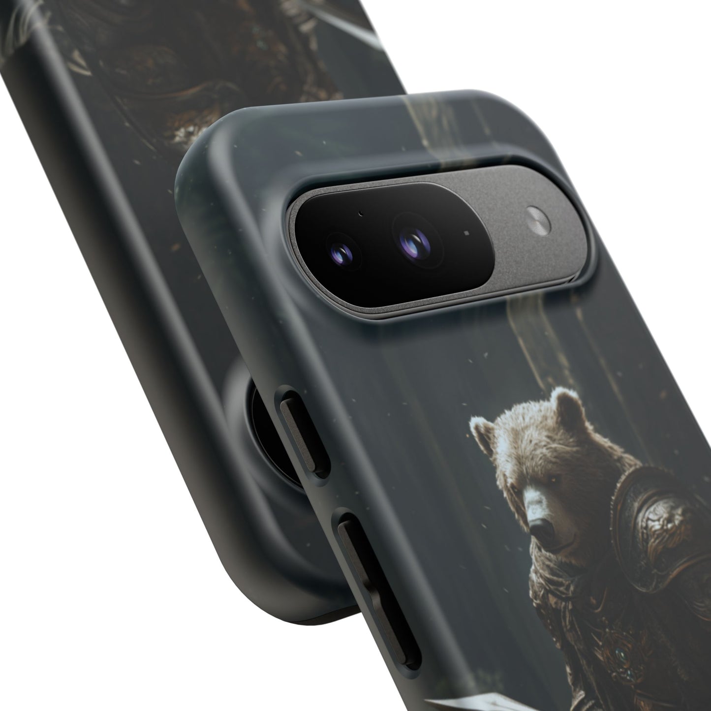 Medieval Bear Warrior Knight - Tough Google Pixel Case