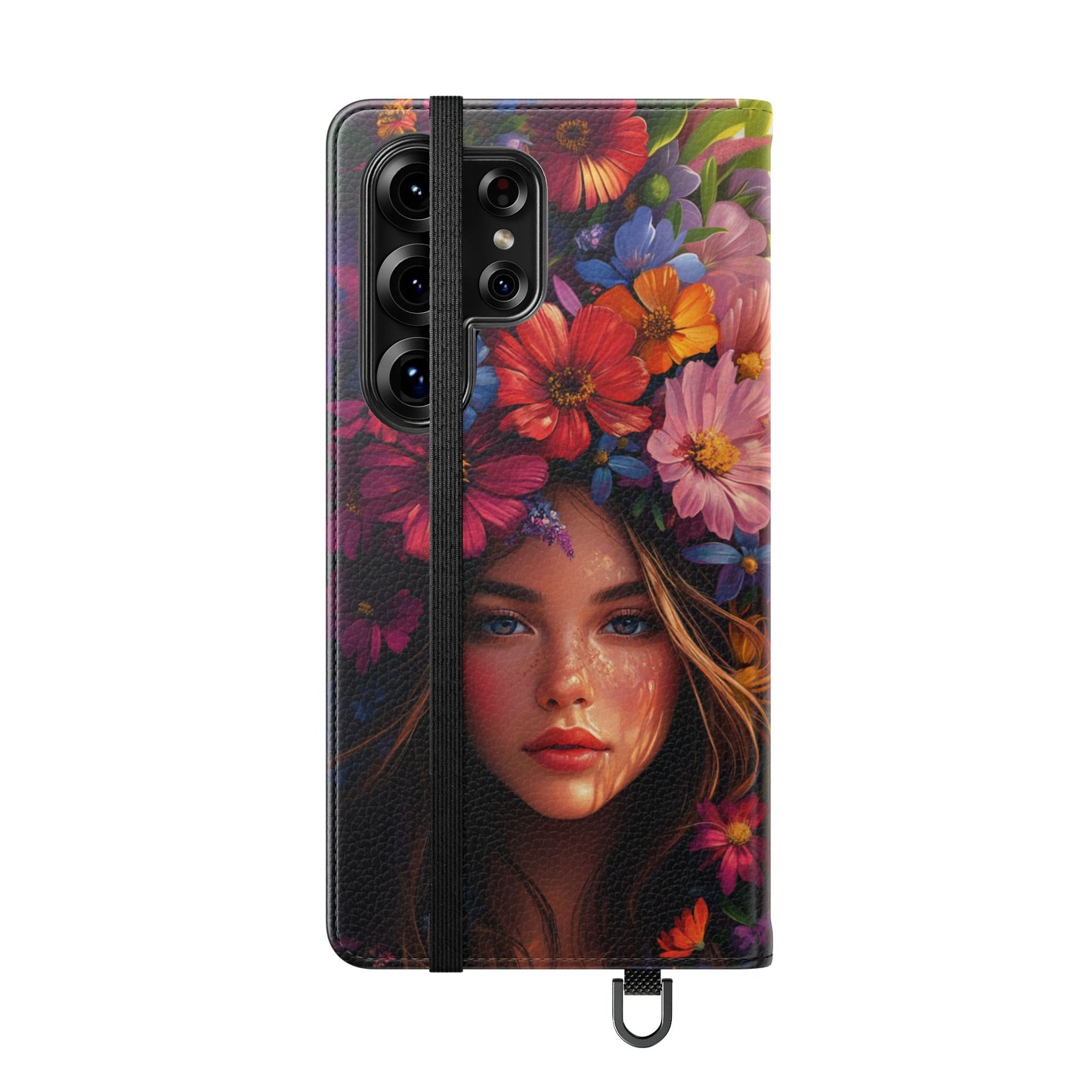 Floral Crown Muse - Wallet Flip Case