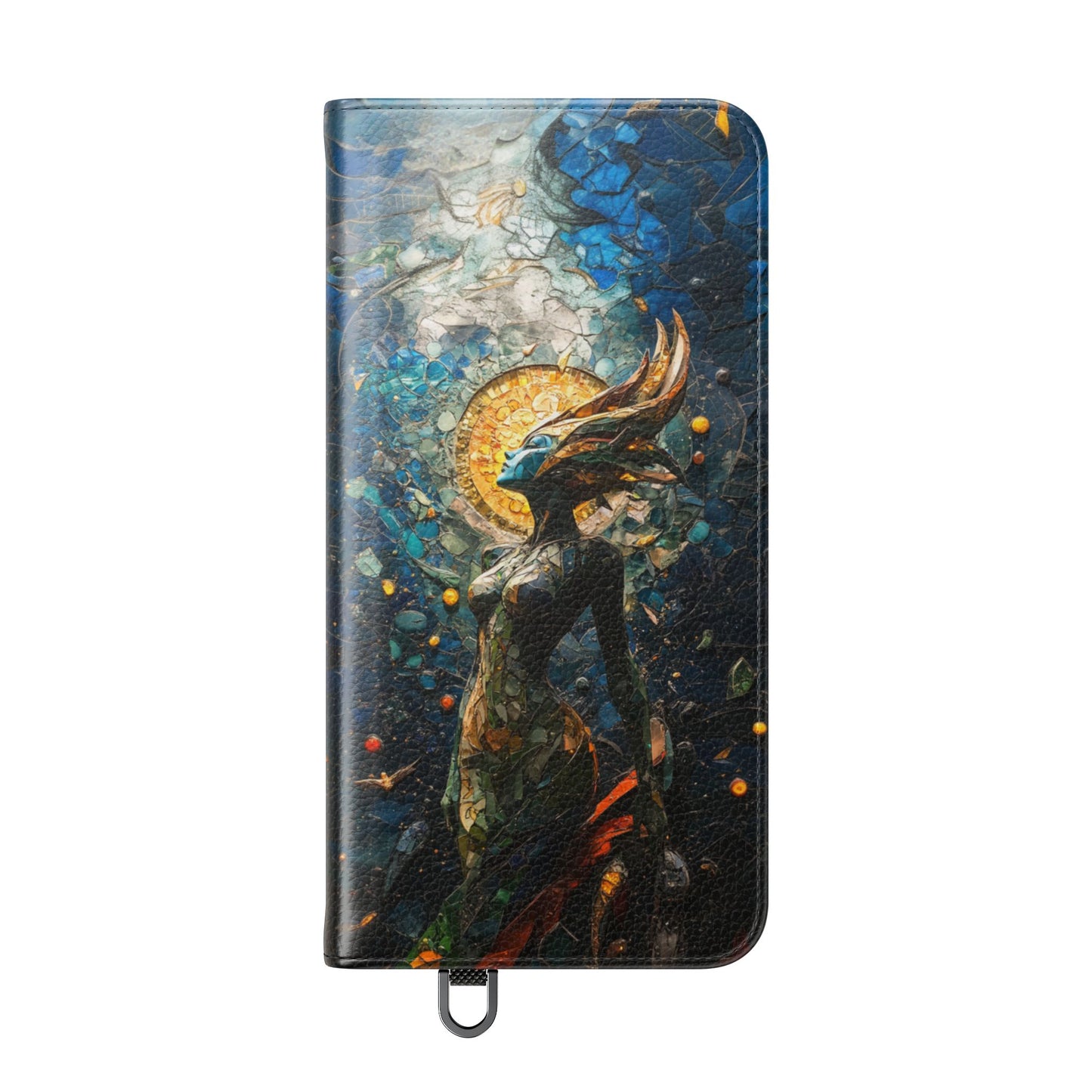 Stained Glass Goddess - Wallet Flip Case
