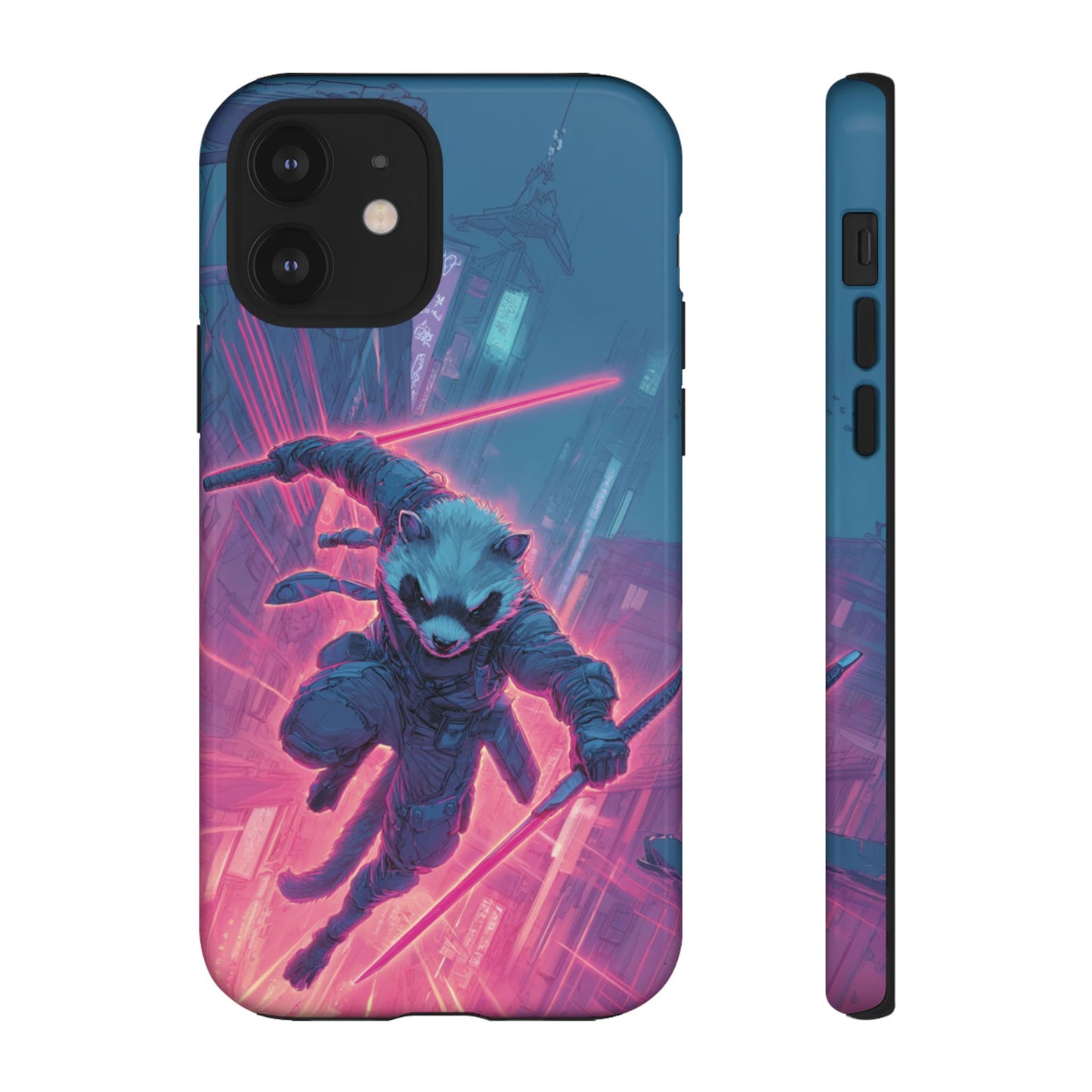 Cyberpunk Ferret - Tough iPhone Case