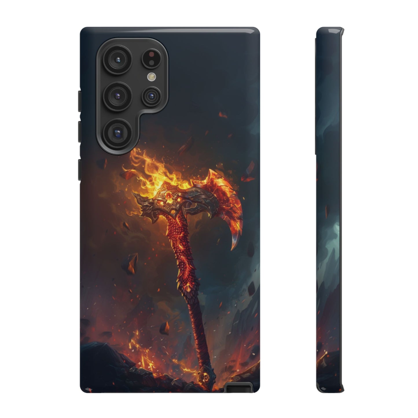 Dragon Fire Axe - Tough Samsung Galaxy Case