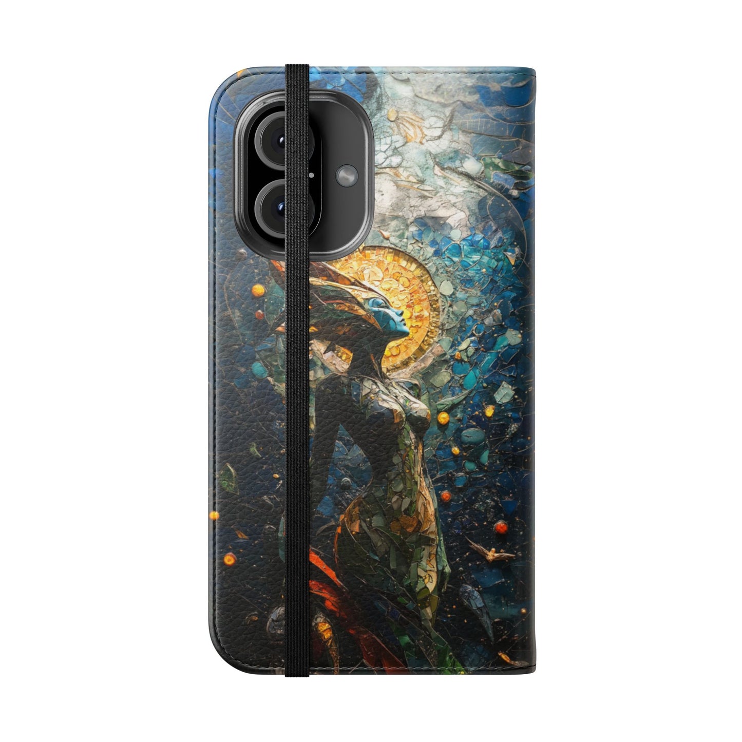 Stained Glass Goddess - Wallet Flip Case