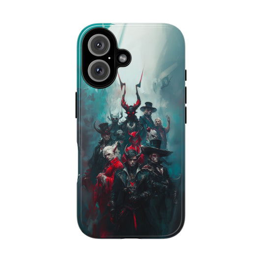 Dark Fantasy Demon Hunters - Tough iPhone Case
