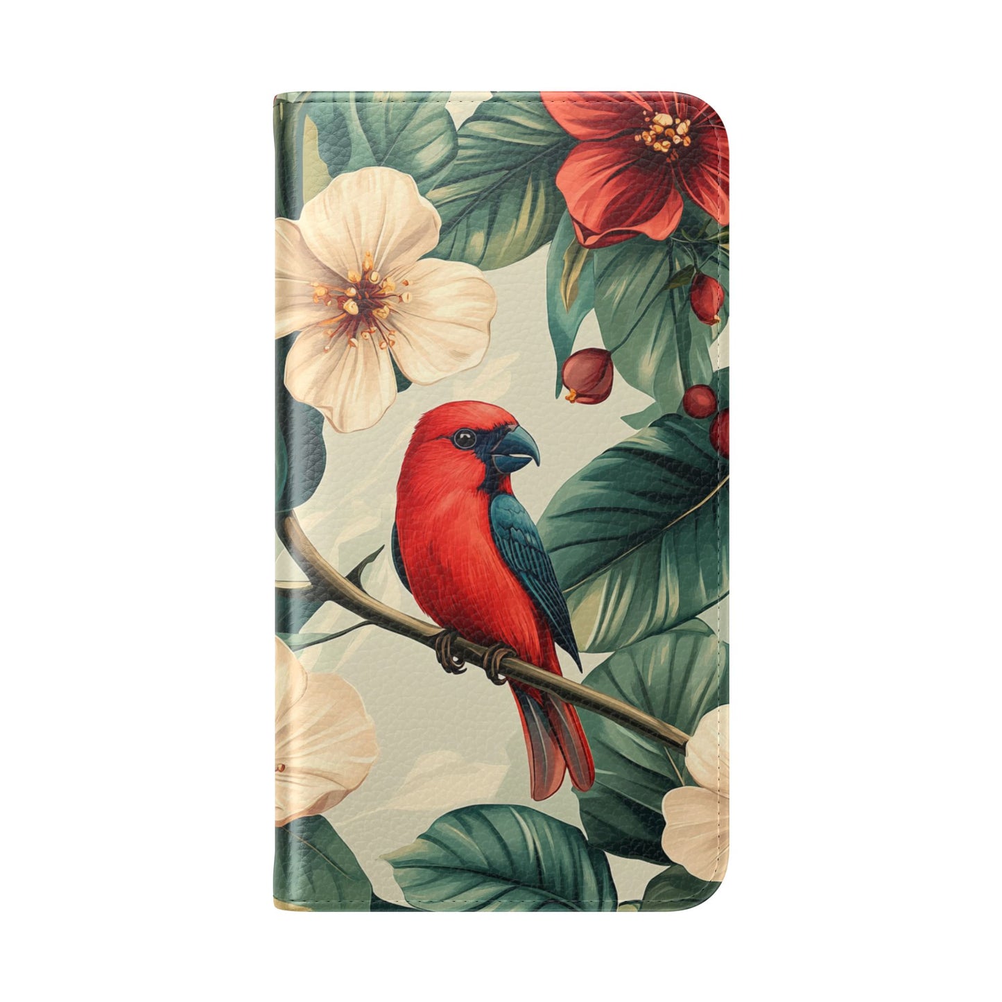 Scarlet Songbird - Wallet Flip Case