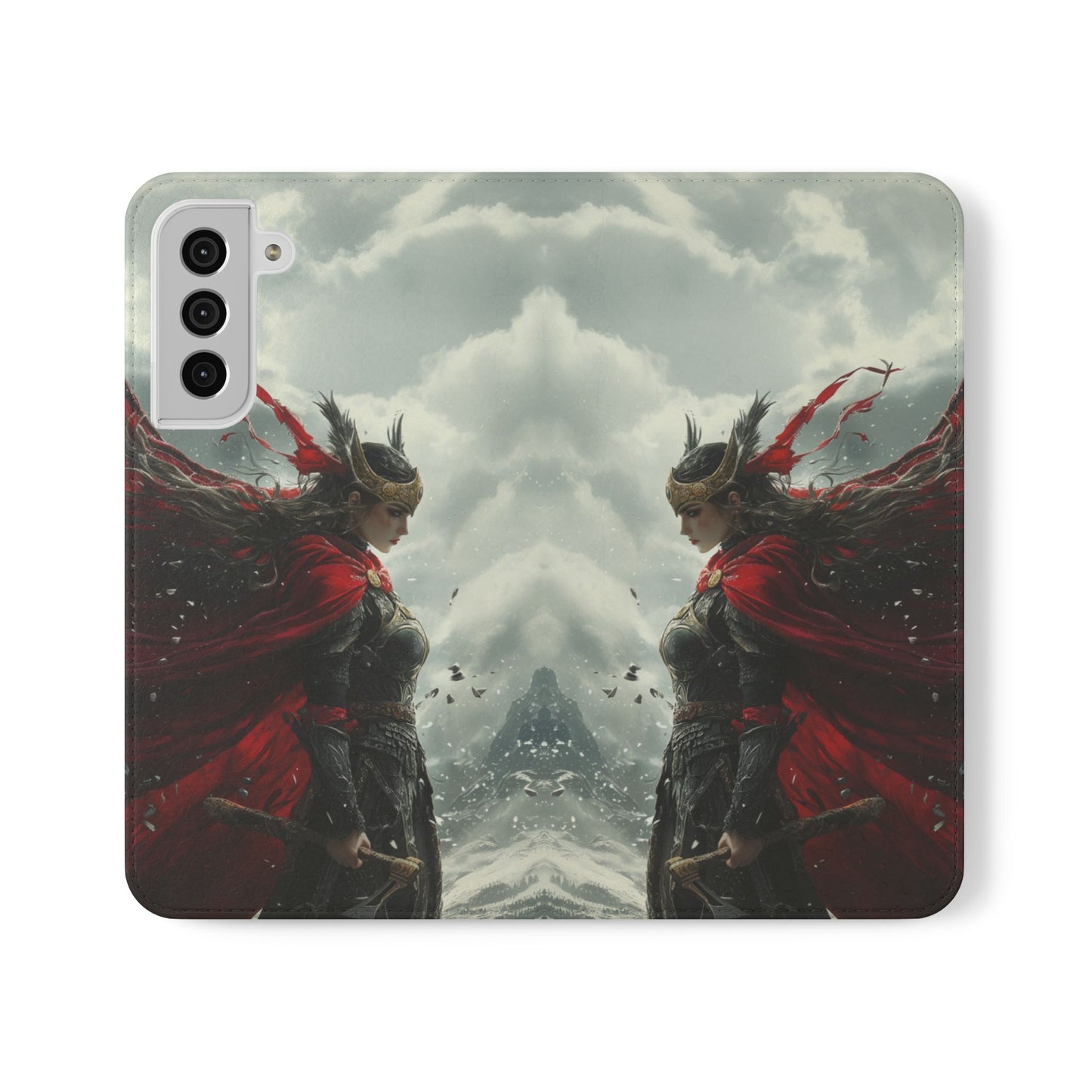 Freya Crimson Valkyrie - Wallet Flip Case