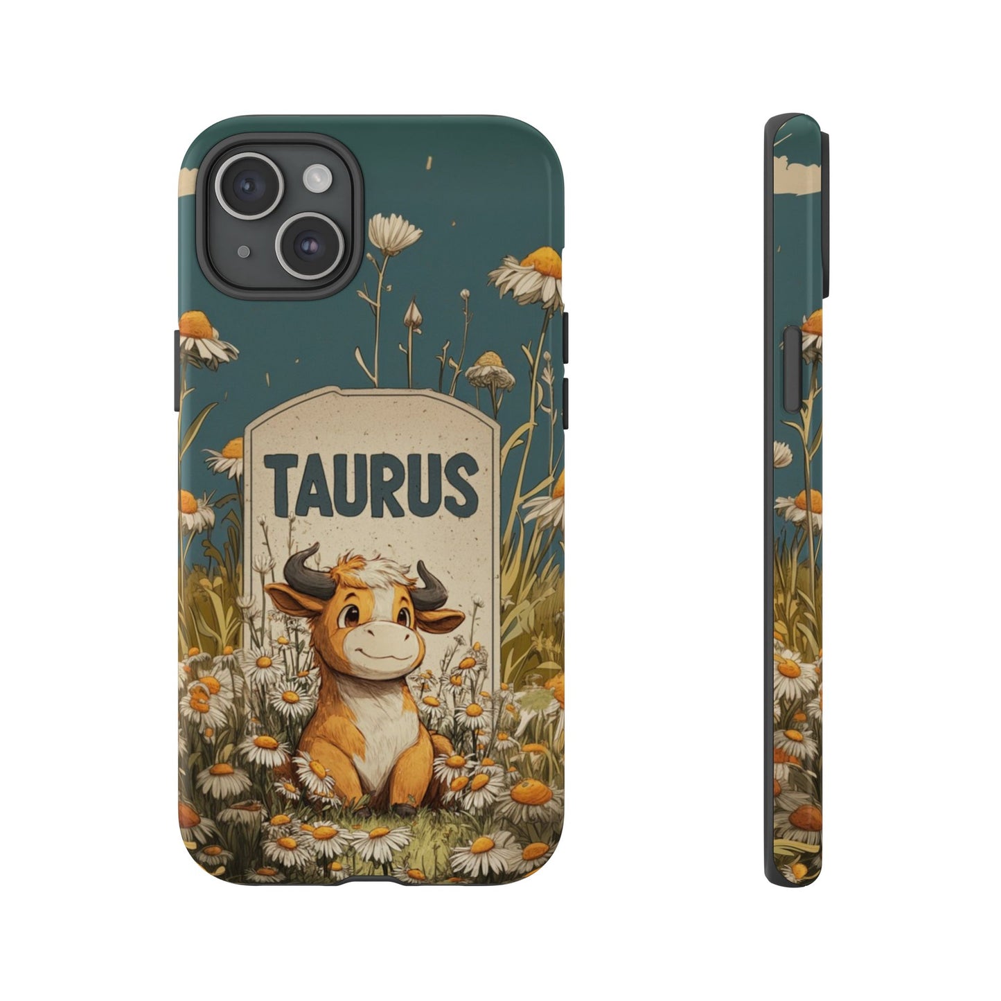 Taurus Cute Calf - Tough iPhone Case